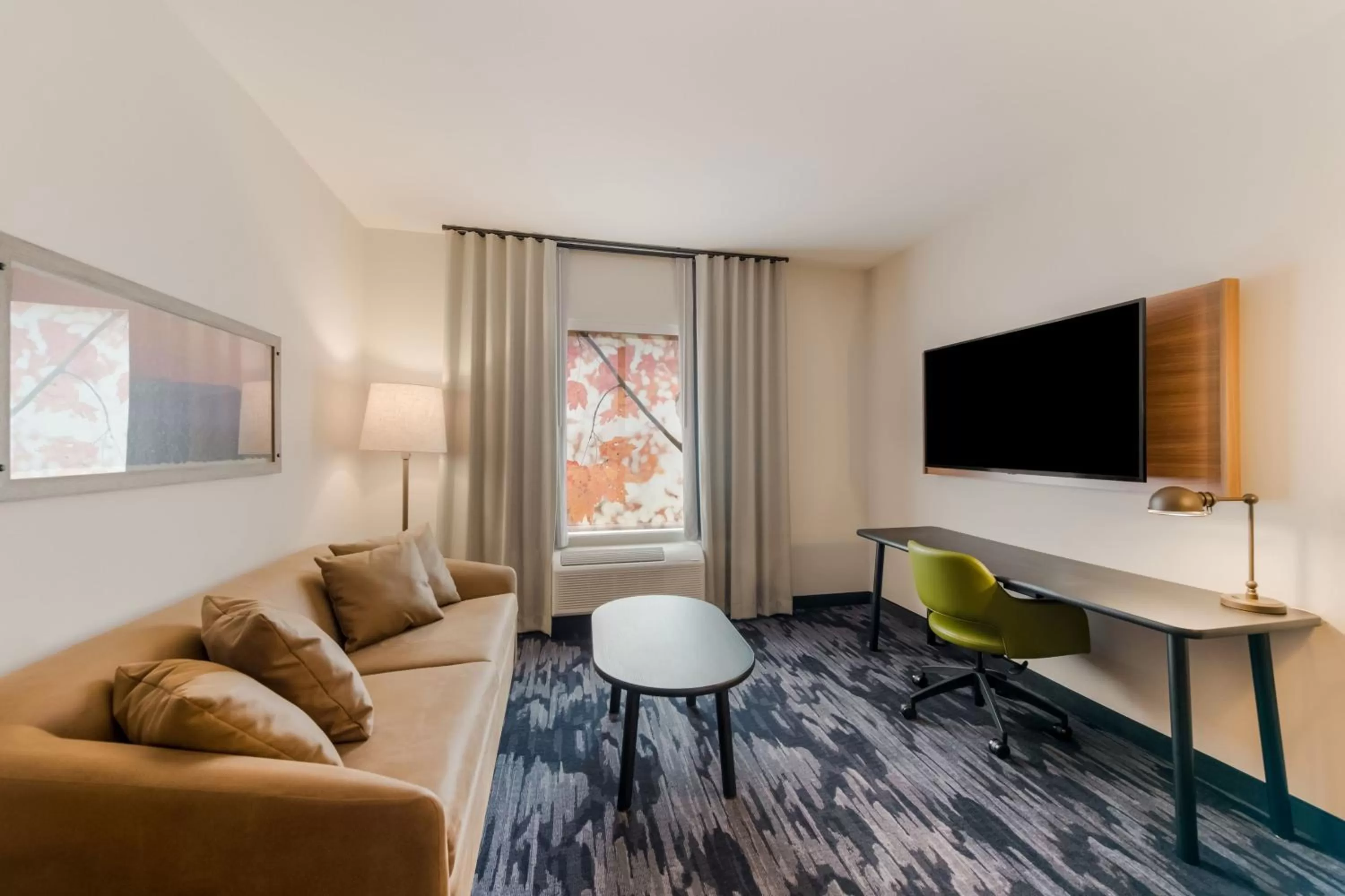 Living room in Fairfield by Marriott Inn & Suites Columbus Canal Winchester
