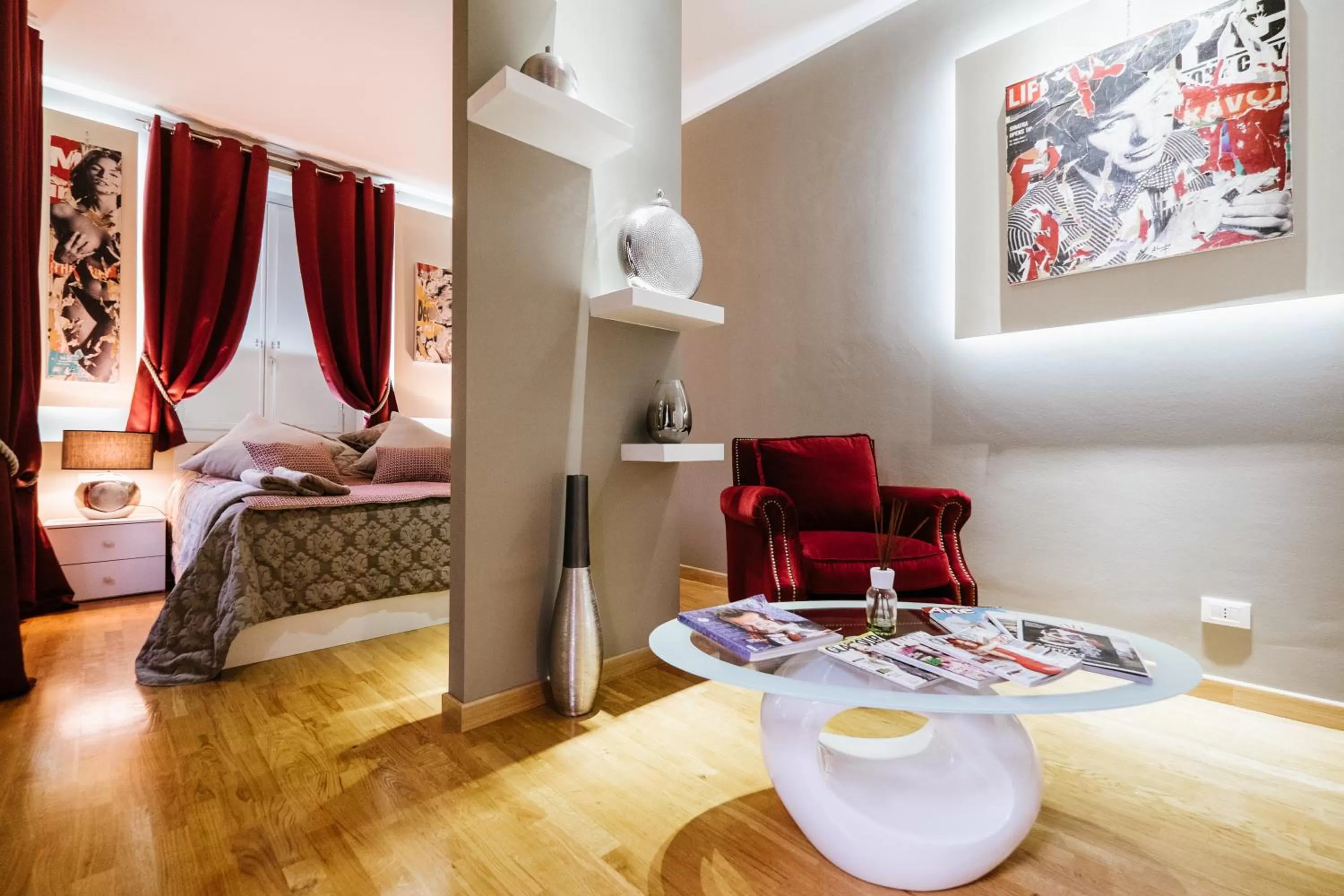 Bed in Apart Hotel Torino