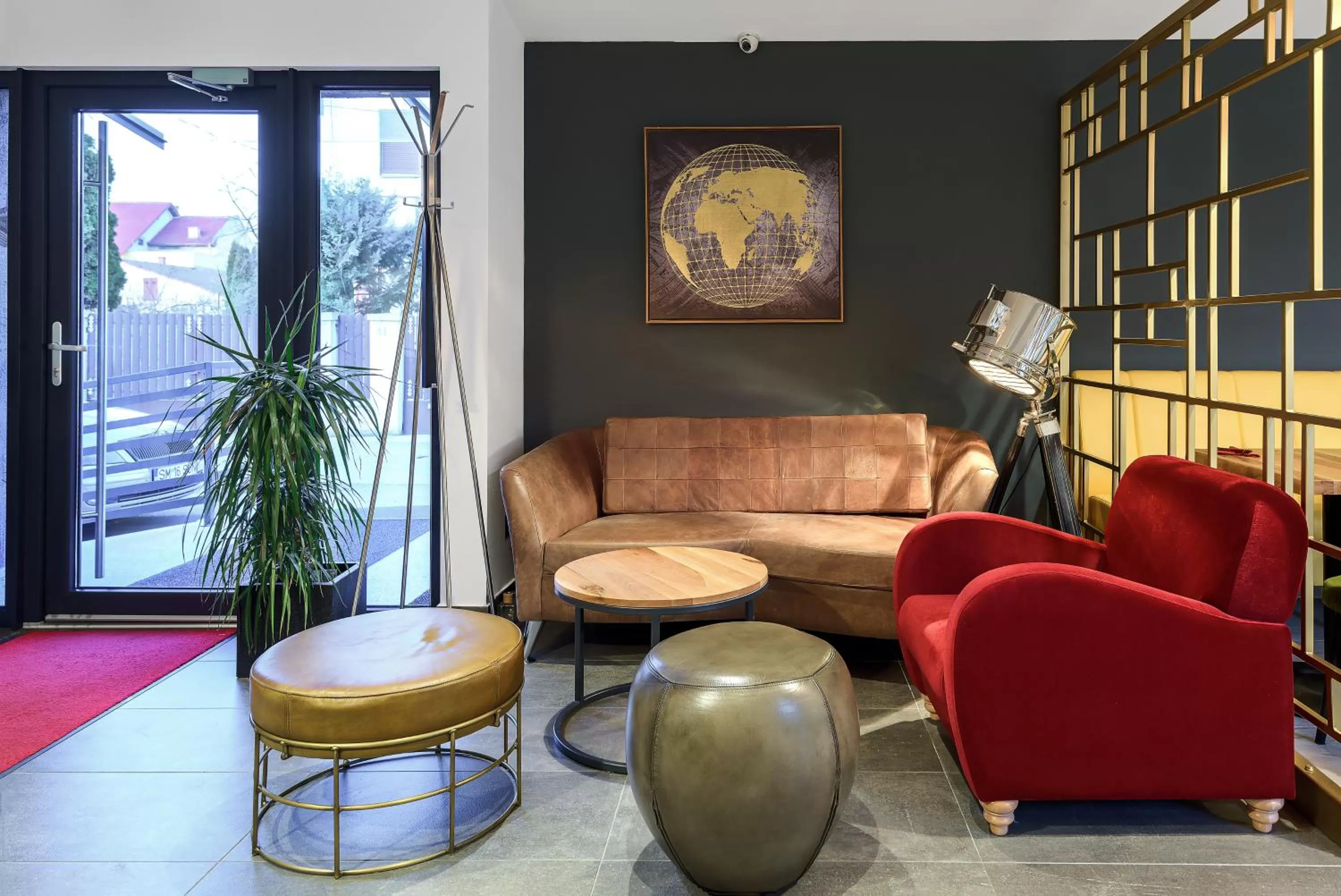 Lobby or reception in Charm Boutique Hotel