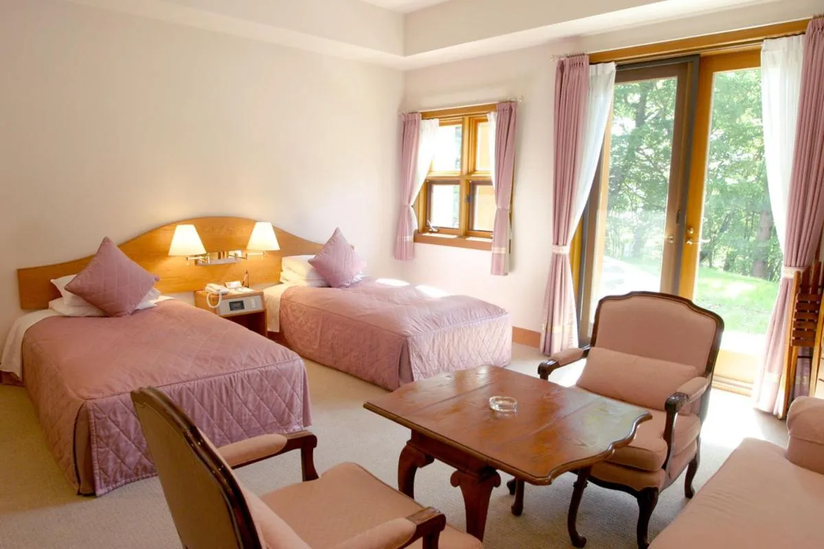 Photo of the whole room, Bed in Chuzenji Kanaya Hotel