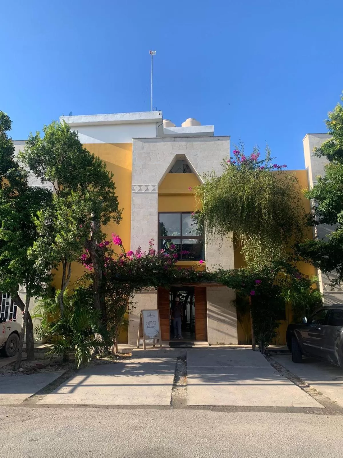 Property building in Los Arcos Hotel - TULUM