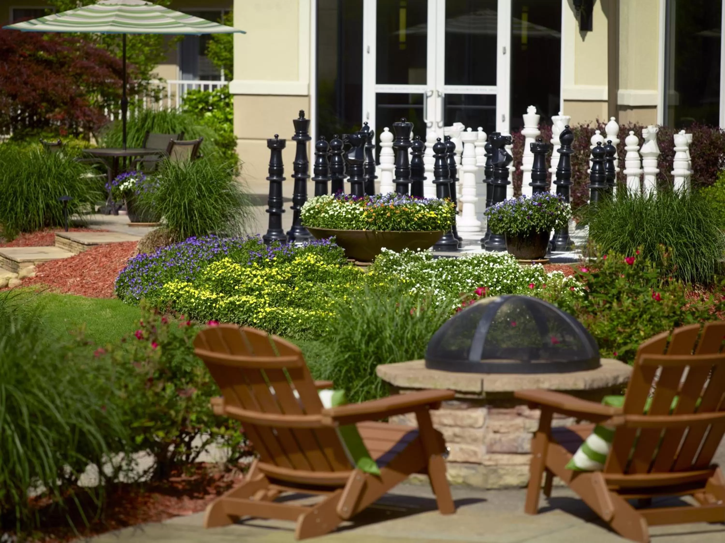Patio in Atlanta Evergreen Lakeside Resort