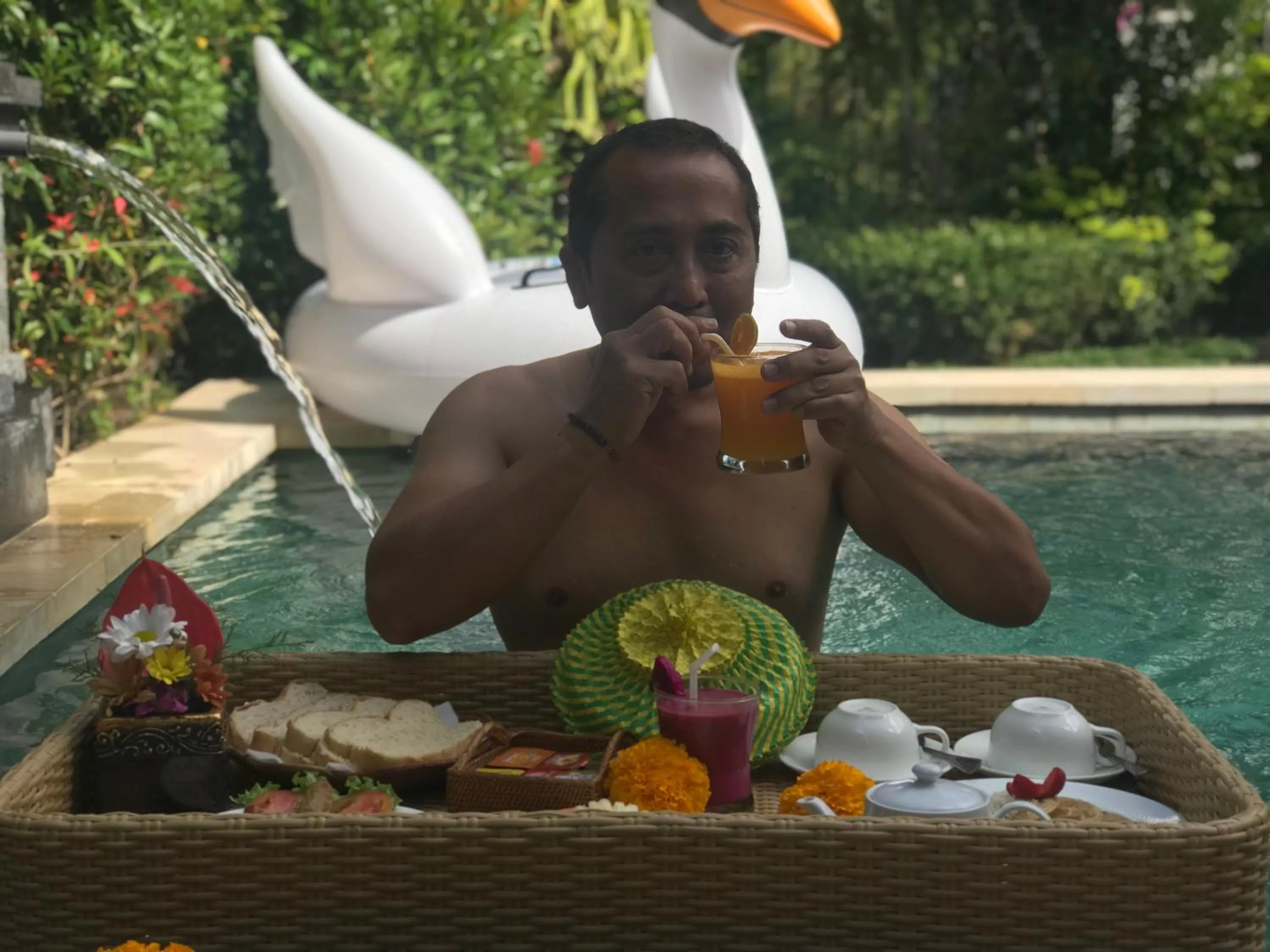 Food and drinks in Ubud Paradise Villa