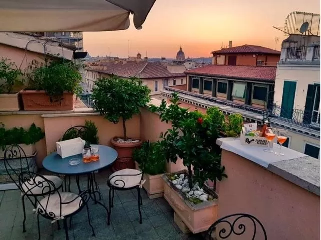 Balcony/Terrace in Hotel Concordia