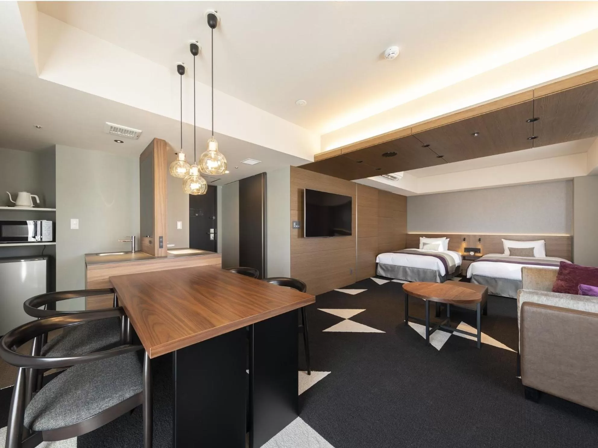 Bed in Tokyu Stay Sapporo Odori