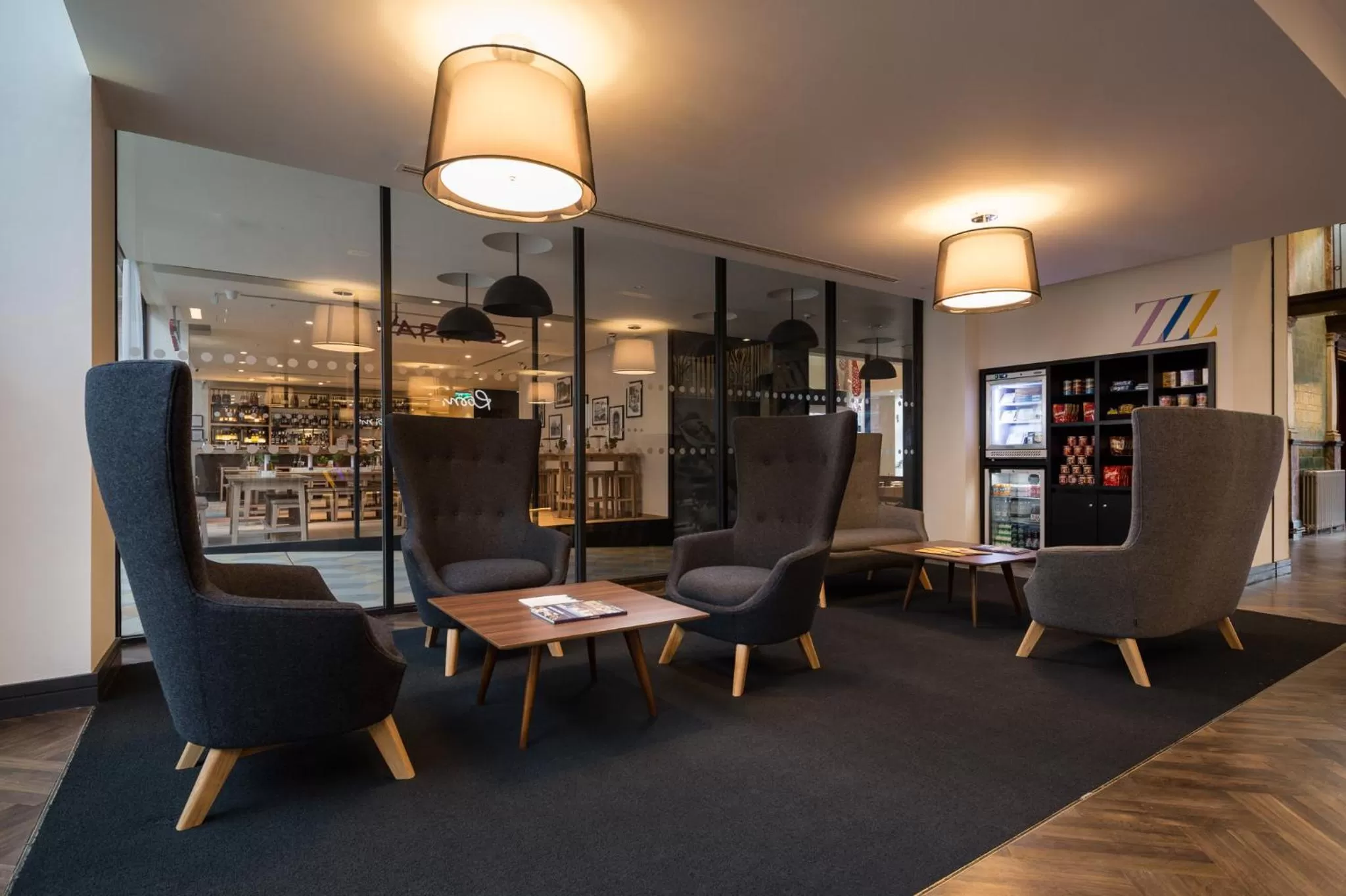 Lobby or reception in Roomzzz Manchester Victoria