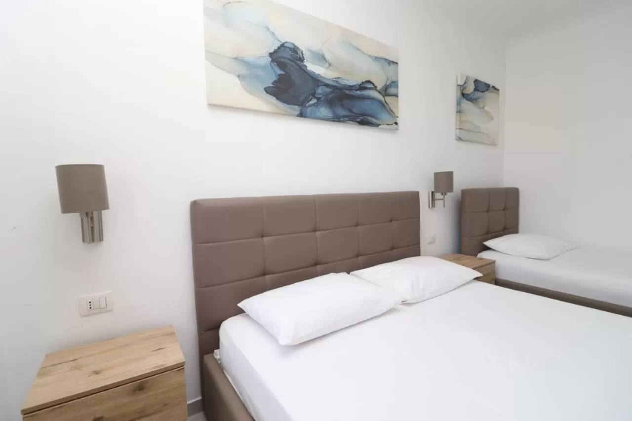 Bed in HOTEL KRISTAL