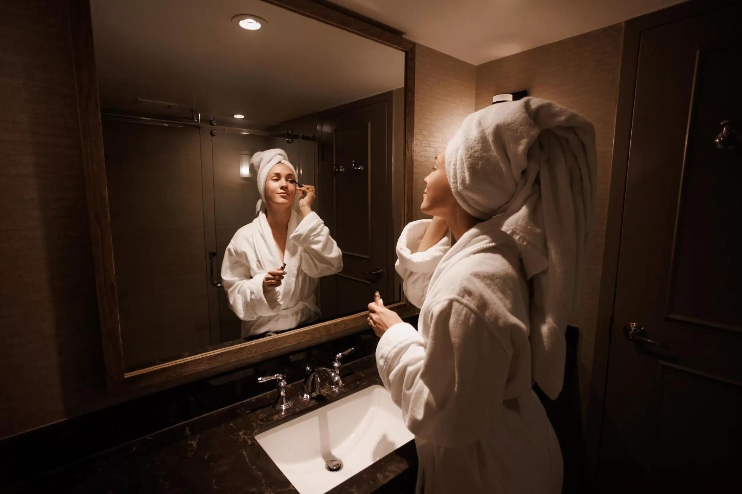 Bathroom in Fairmont Chateau Whistler