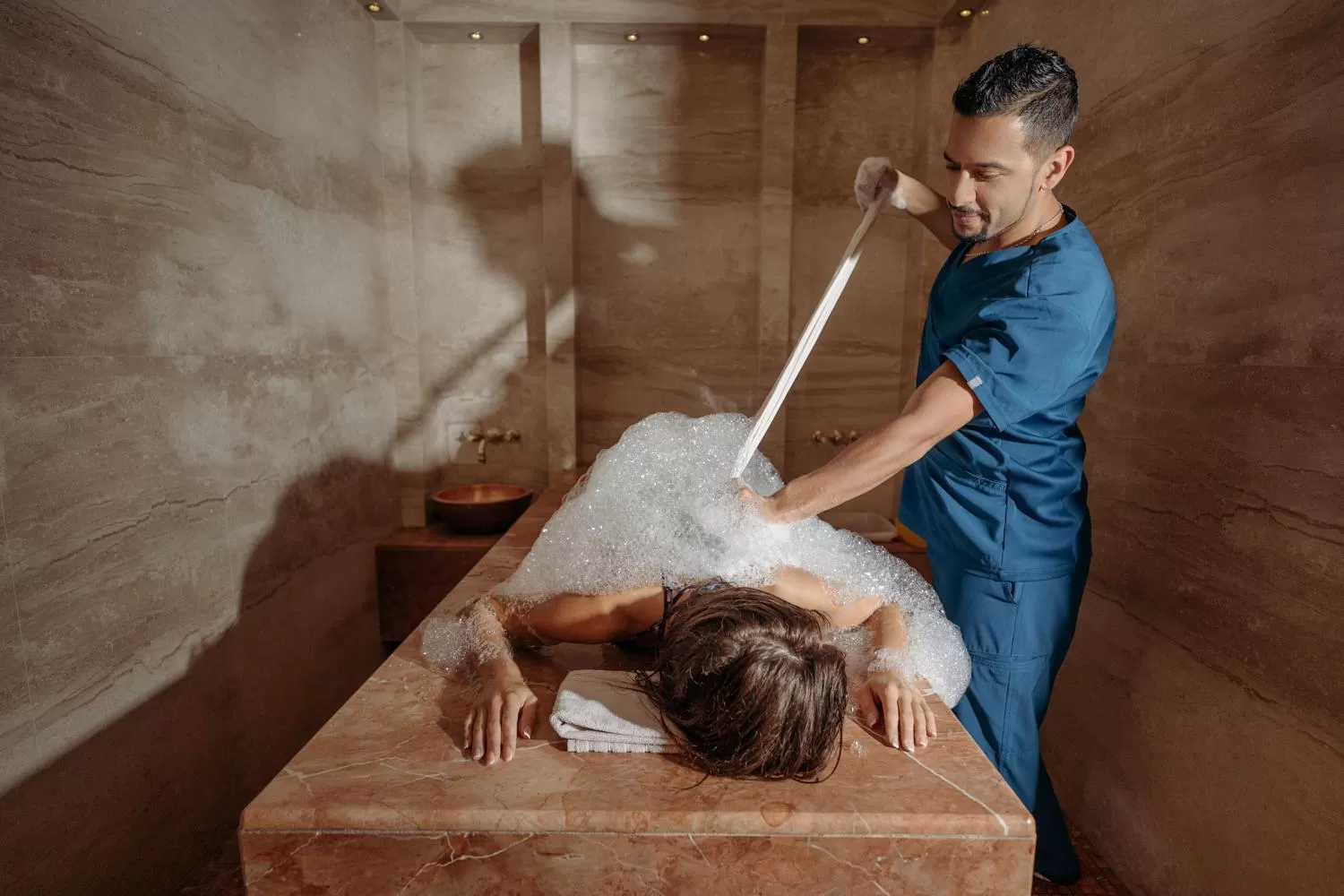 Steam room in Mercure Palanga Vanagupe Resort & SPA