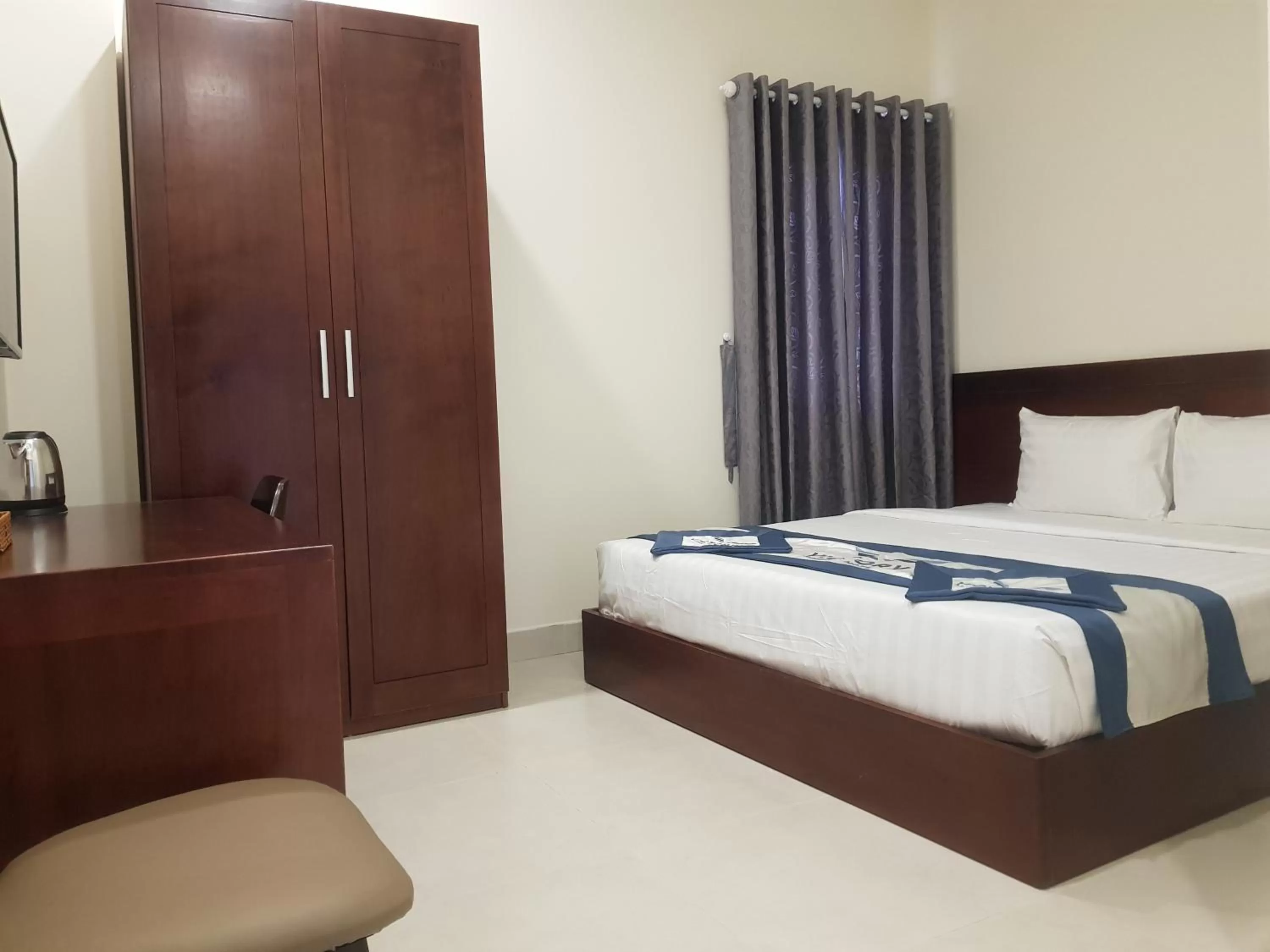 Bed in Victory Airport Hotel