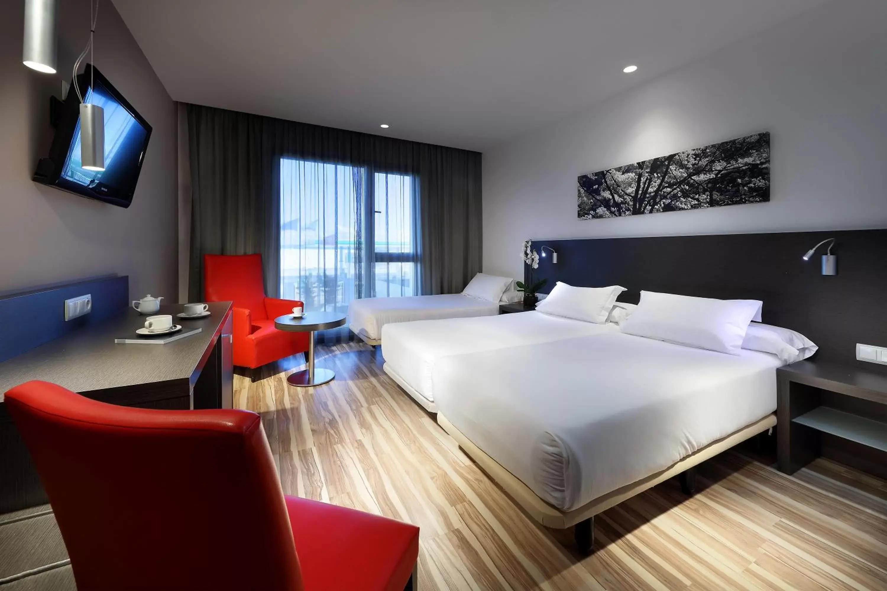 Double Room with Extra Bed (3 Adults) in Eurostars Arenas de Pinto Double Room with Extra Bed (3 Adults) in Eurostars Arenas de Pinto