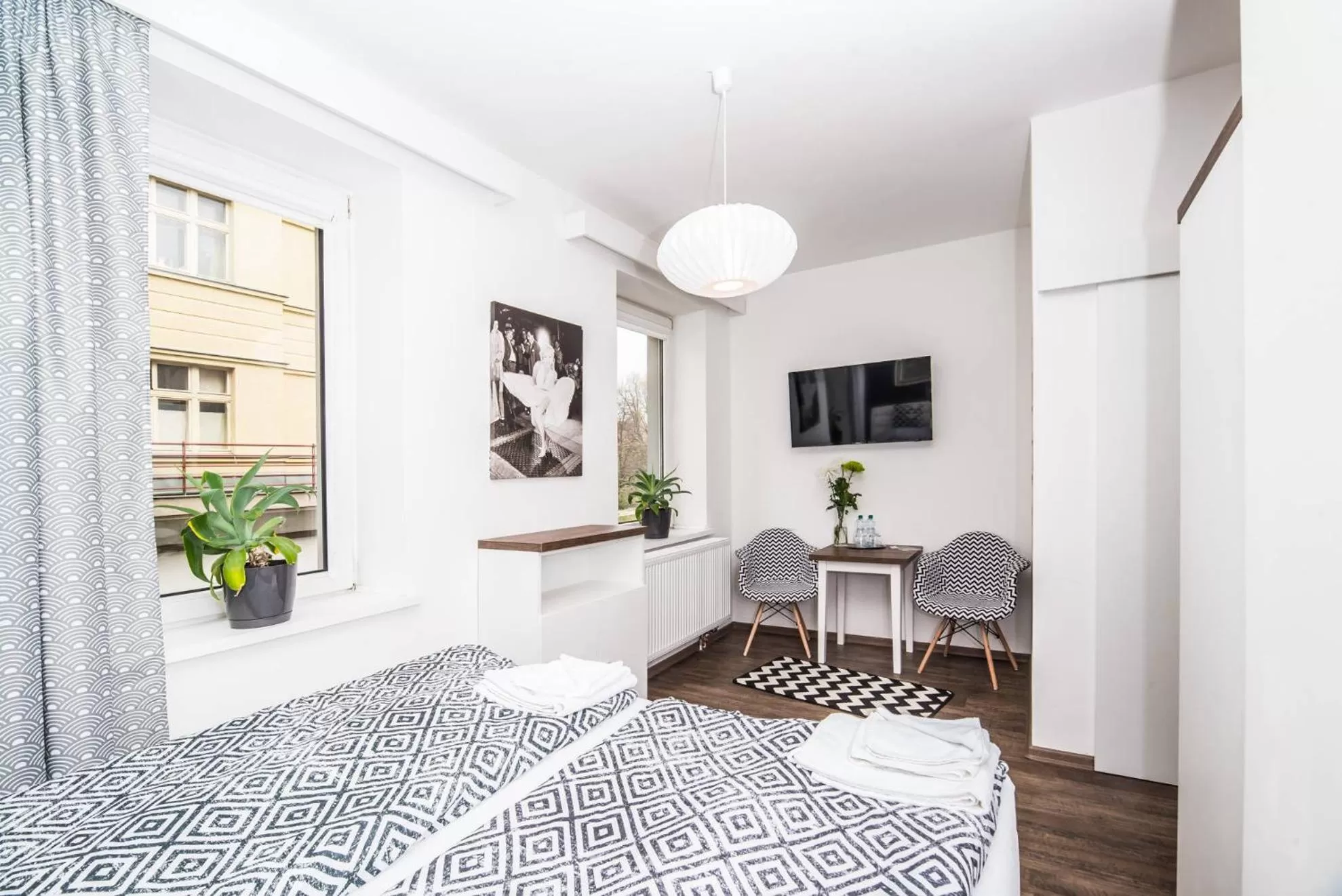 Bed, Seating Area in Hotel Na Baste