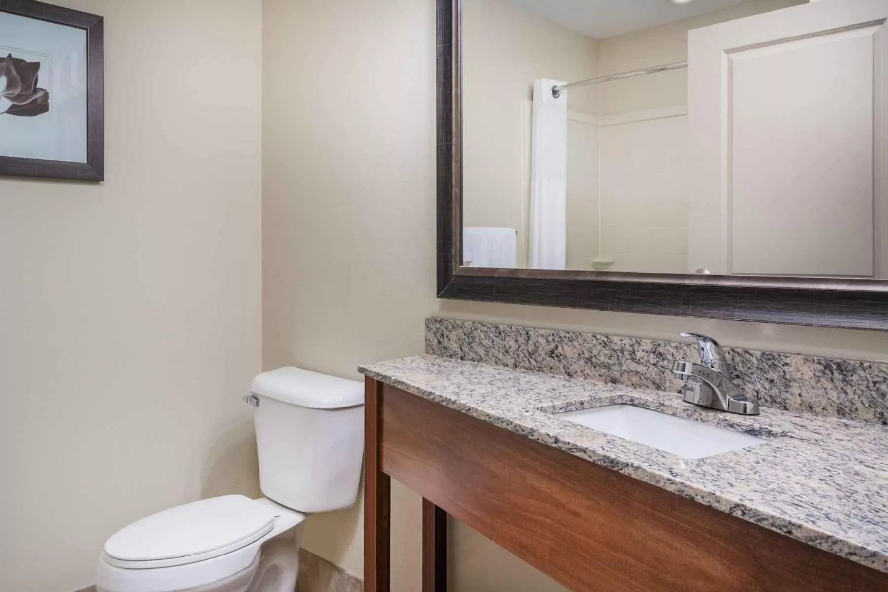 Bathroom in AmericInn by Wyndham Windom