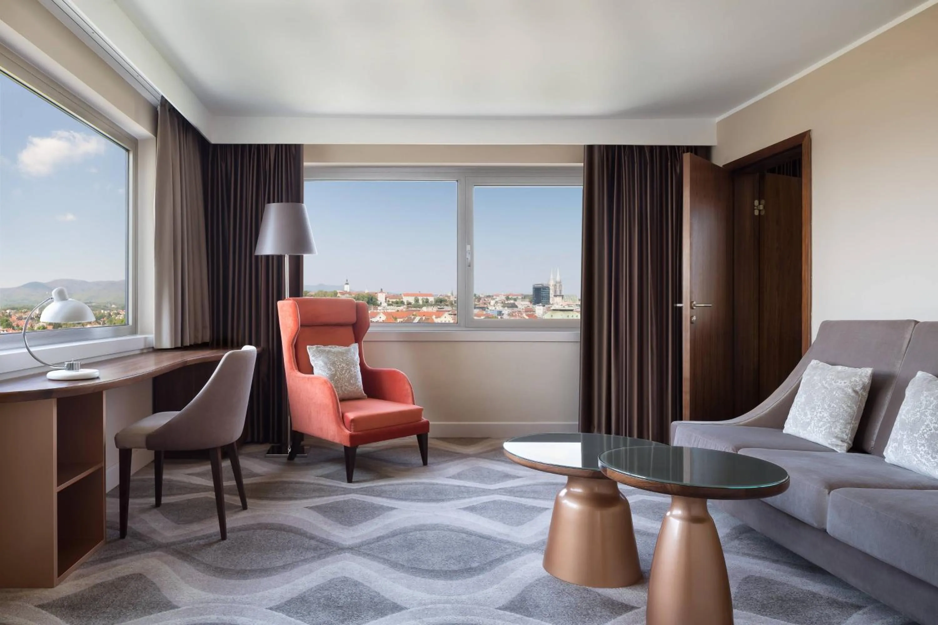 Living room in The Westin Zagreb