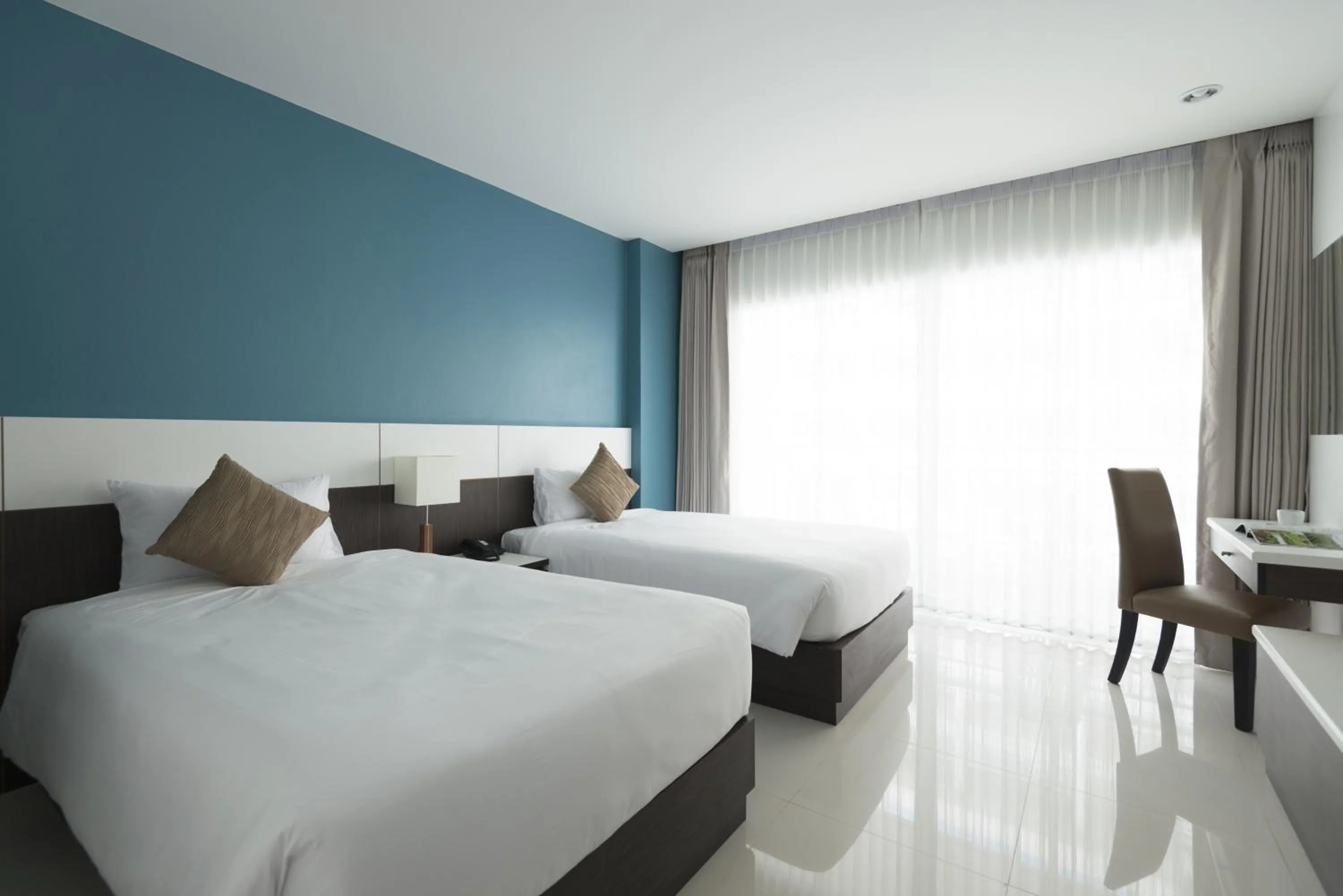 Photo of the whole room, Bed in Chanalai Hillside Resort, Karon Beach