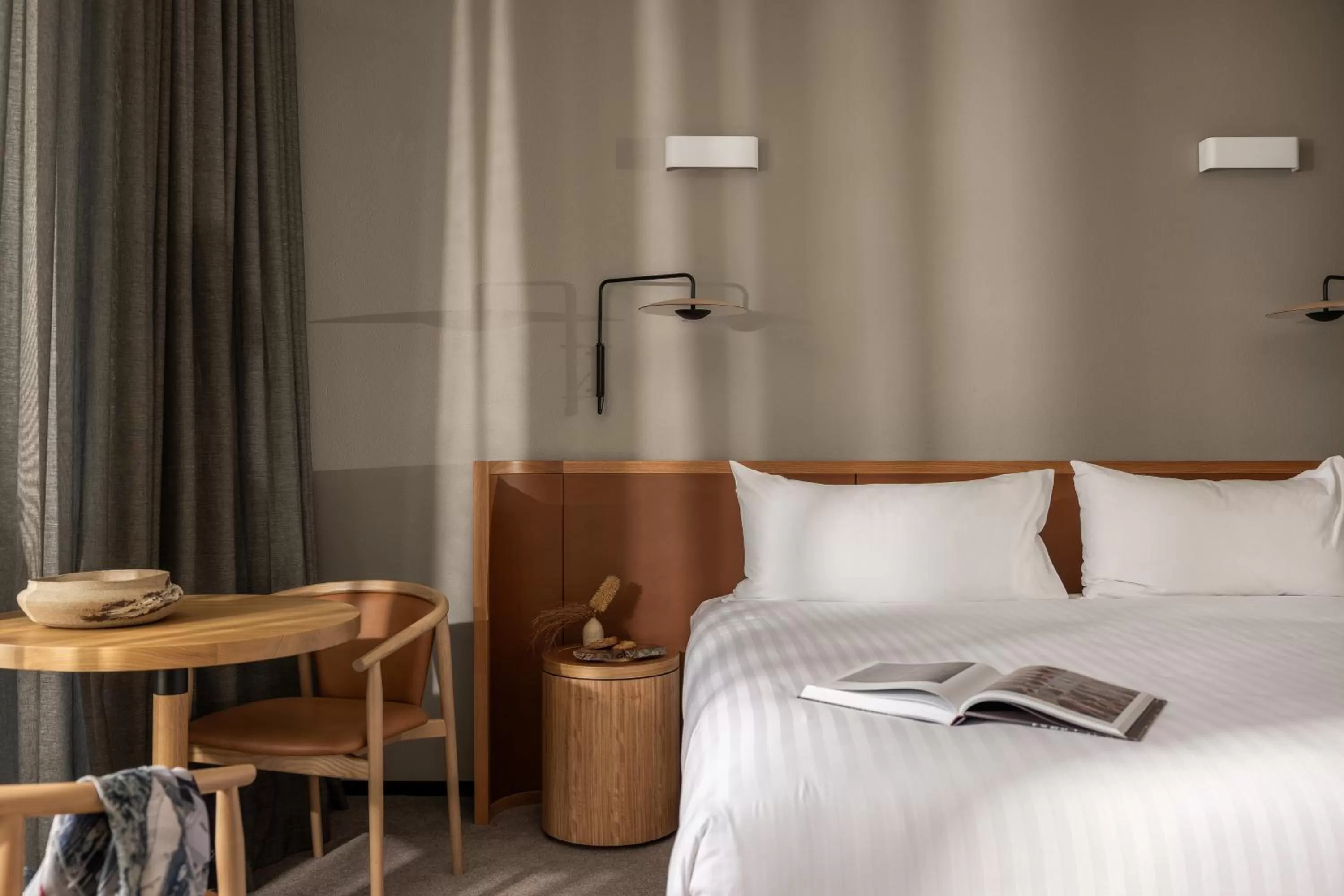 Bed in Wonil Hotel Perth - Handwritten Collection