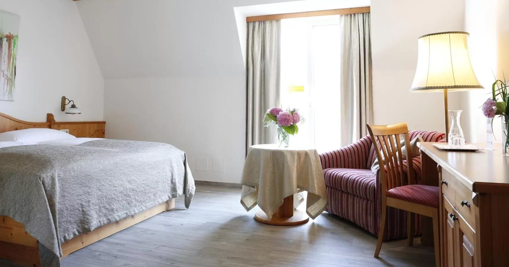 Photo of the whole room, Bed in BIRKENHOF GOLS - B & B - Wohlfühl Hotel mit Wochenend-Restaurant