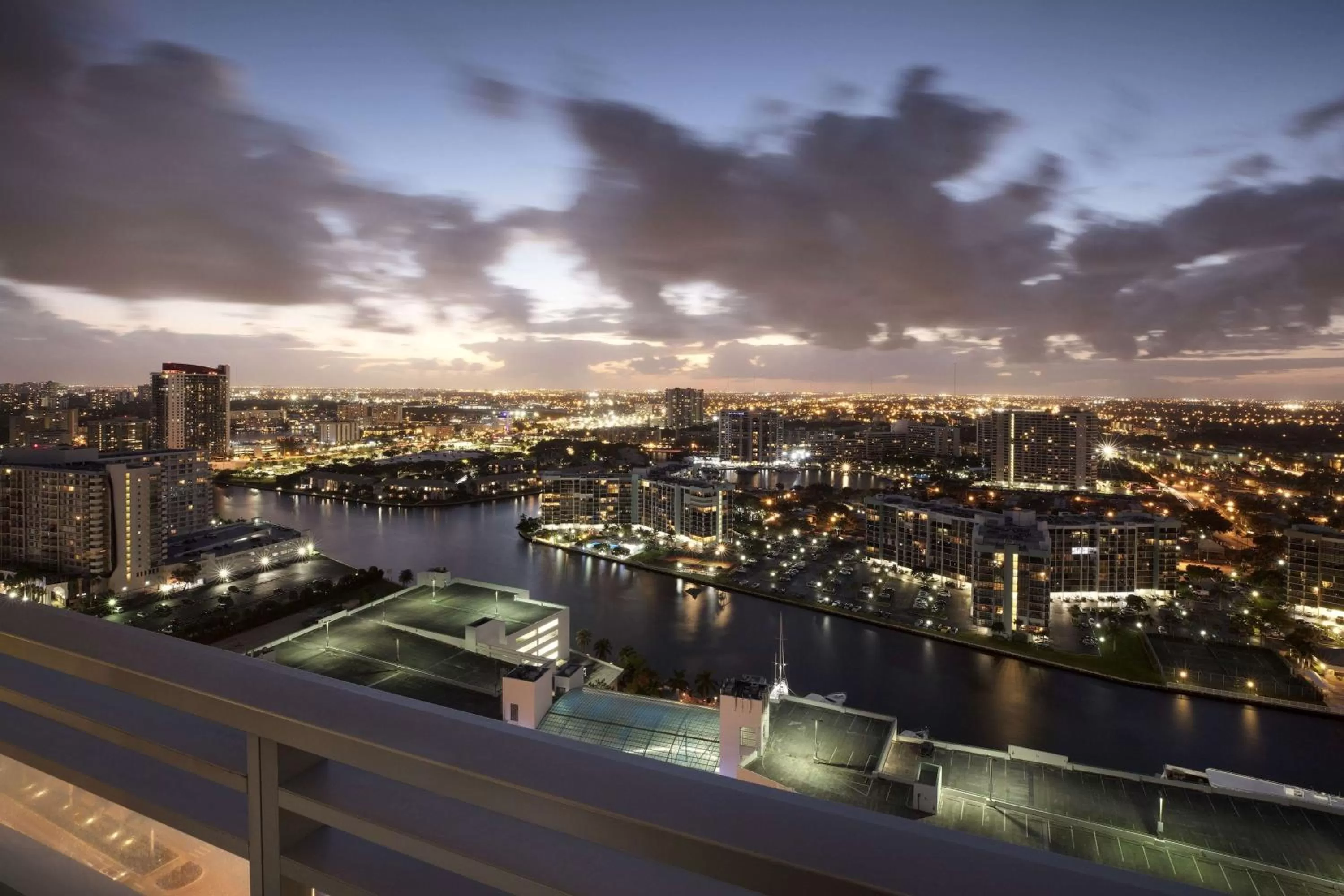 Living room in The Diplomat Beach Resort Hollywood, Curio Collection by Hilton