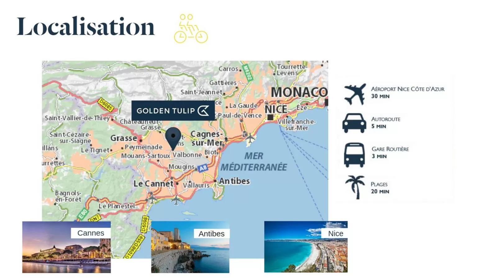 Floor plan in Golden Tulip Sophia Antipolis - Hotel & Spa