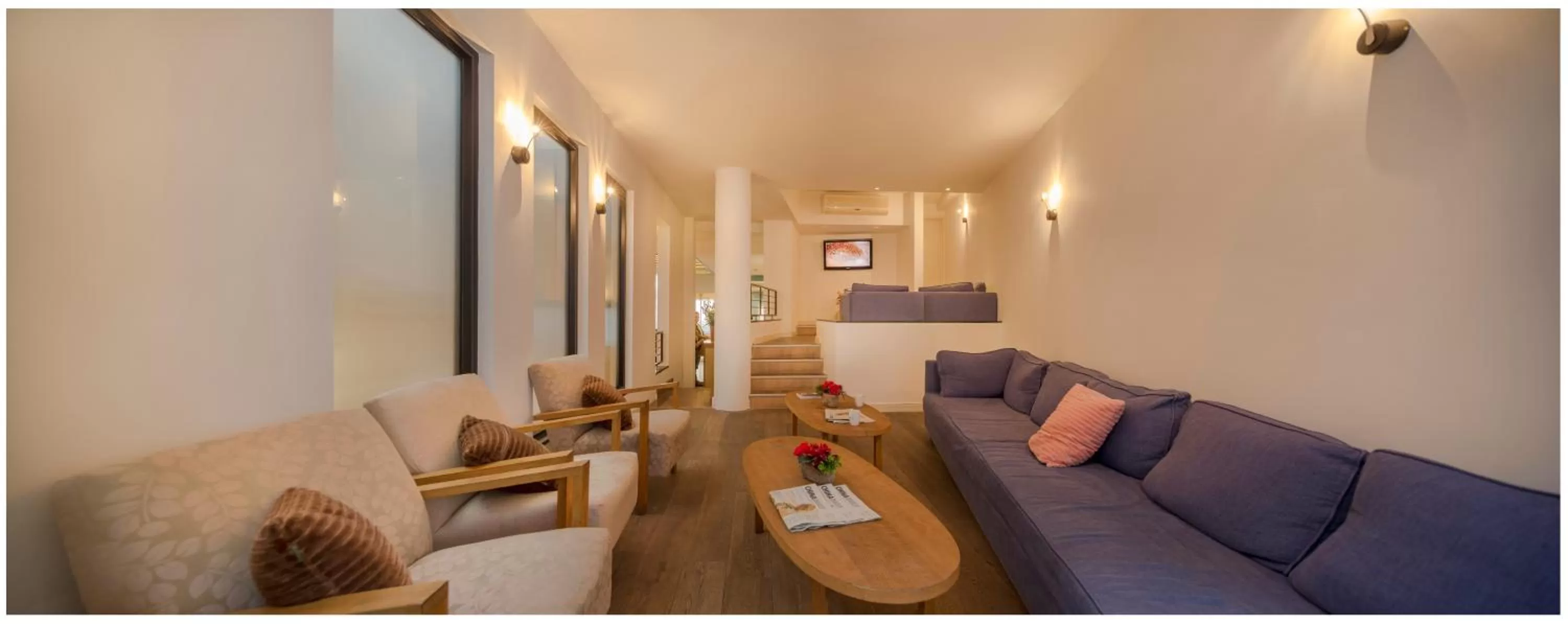 Communal lounge/ TV room in Trip Inn Eden Antwerpen