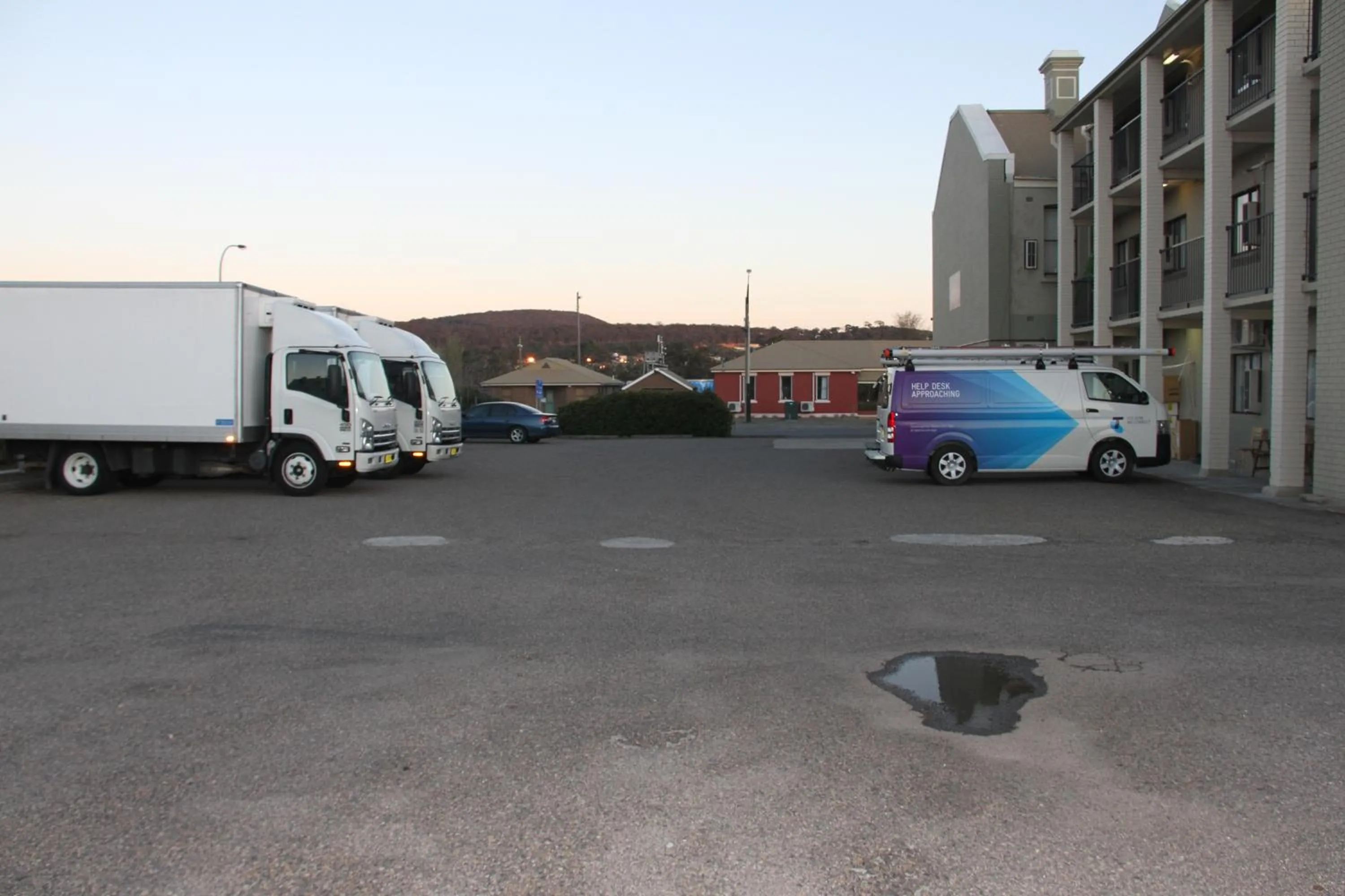 Street view in Alpine Heritage Motel