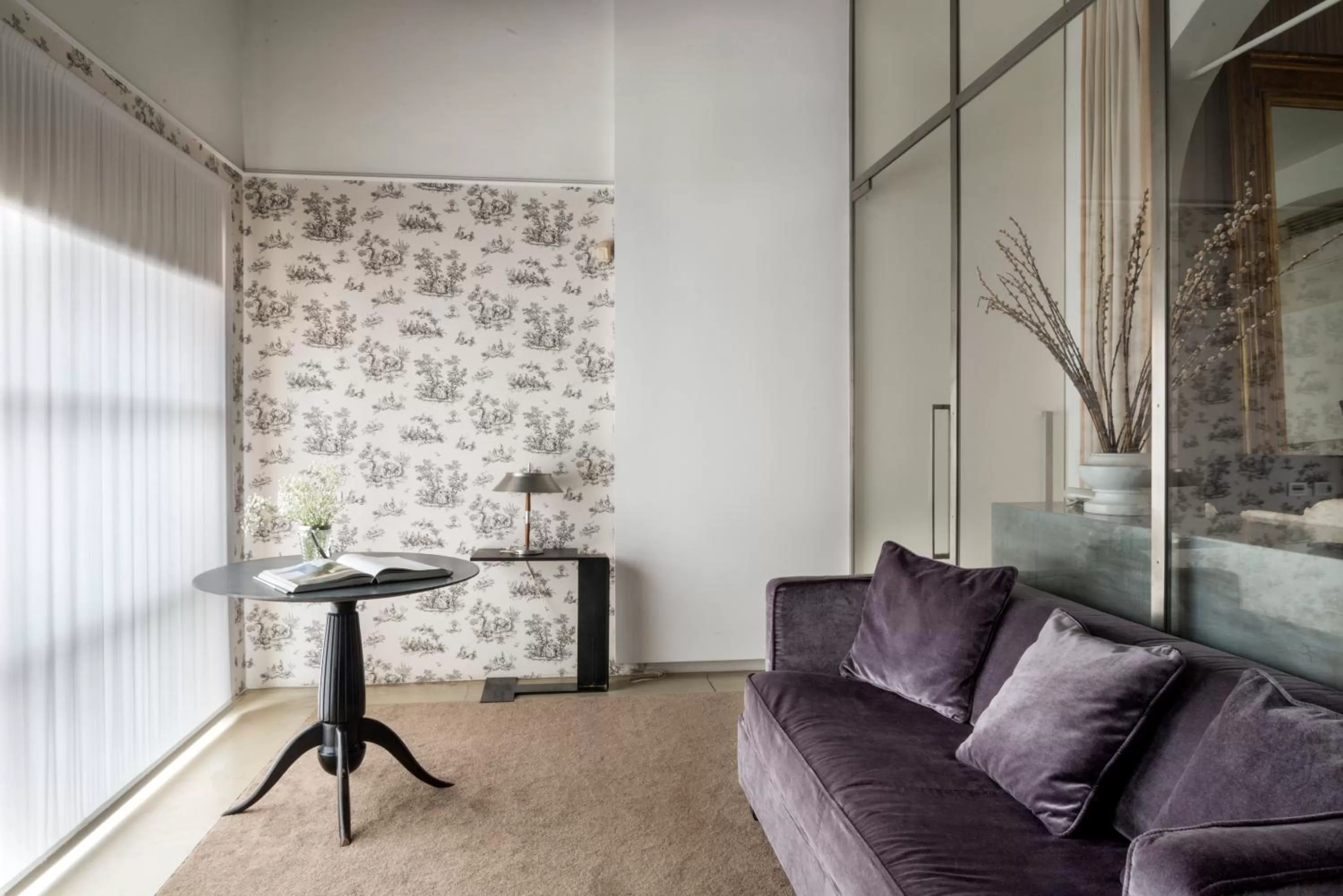 Living room in Riva Lofts Florence