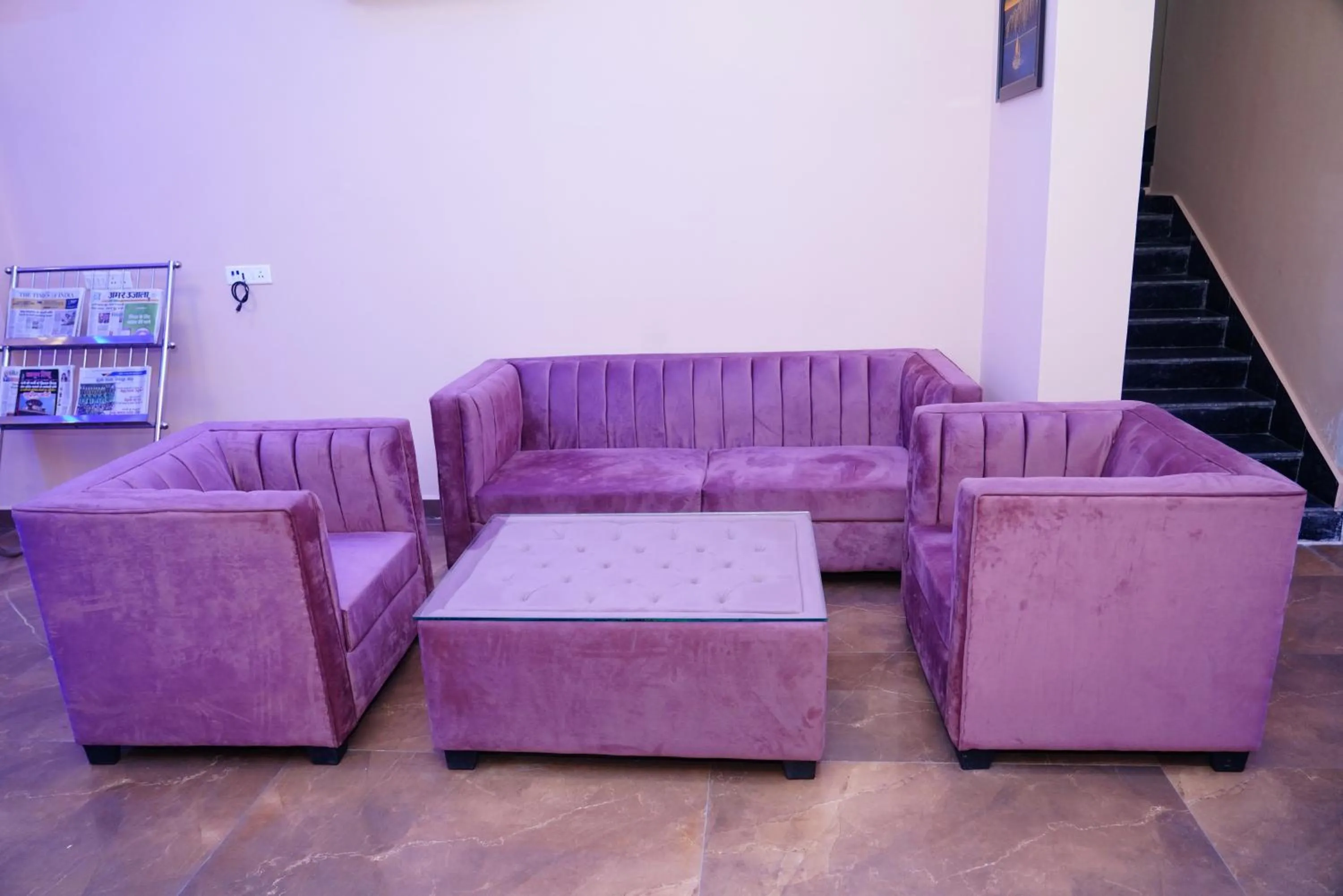 Living room in ExpoMart Inn