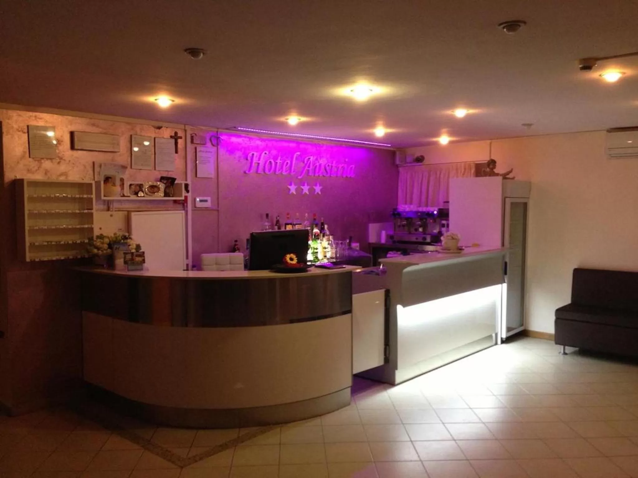 Lobby or reception in Hotel Austria