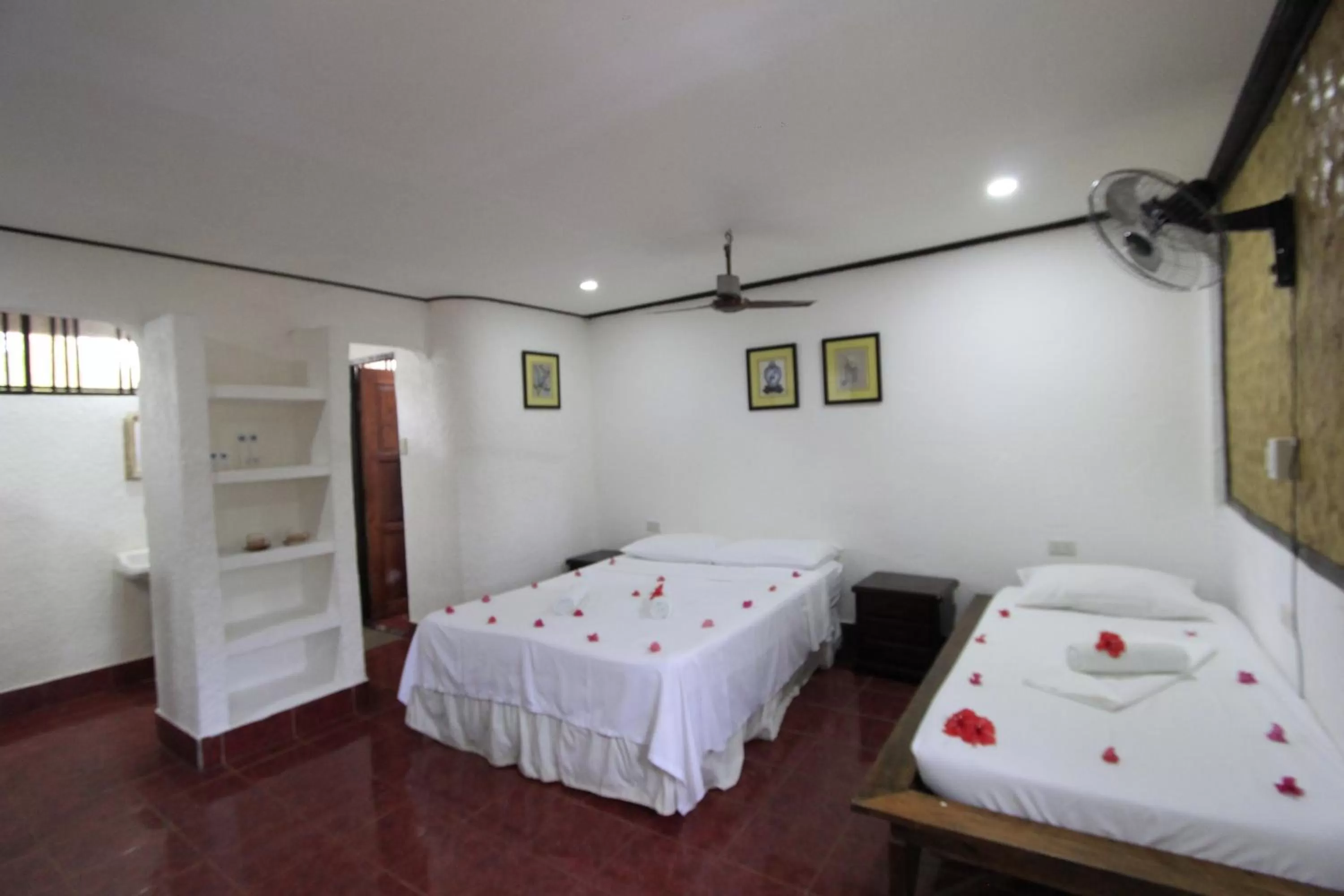 Bed in Discovery Island Resort