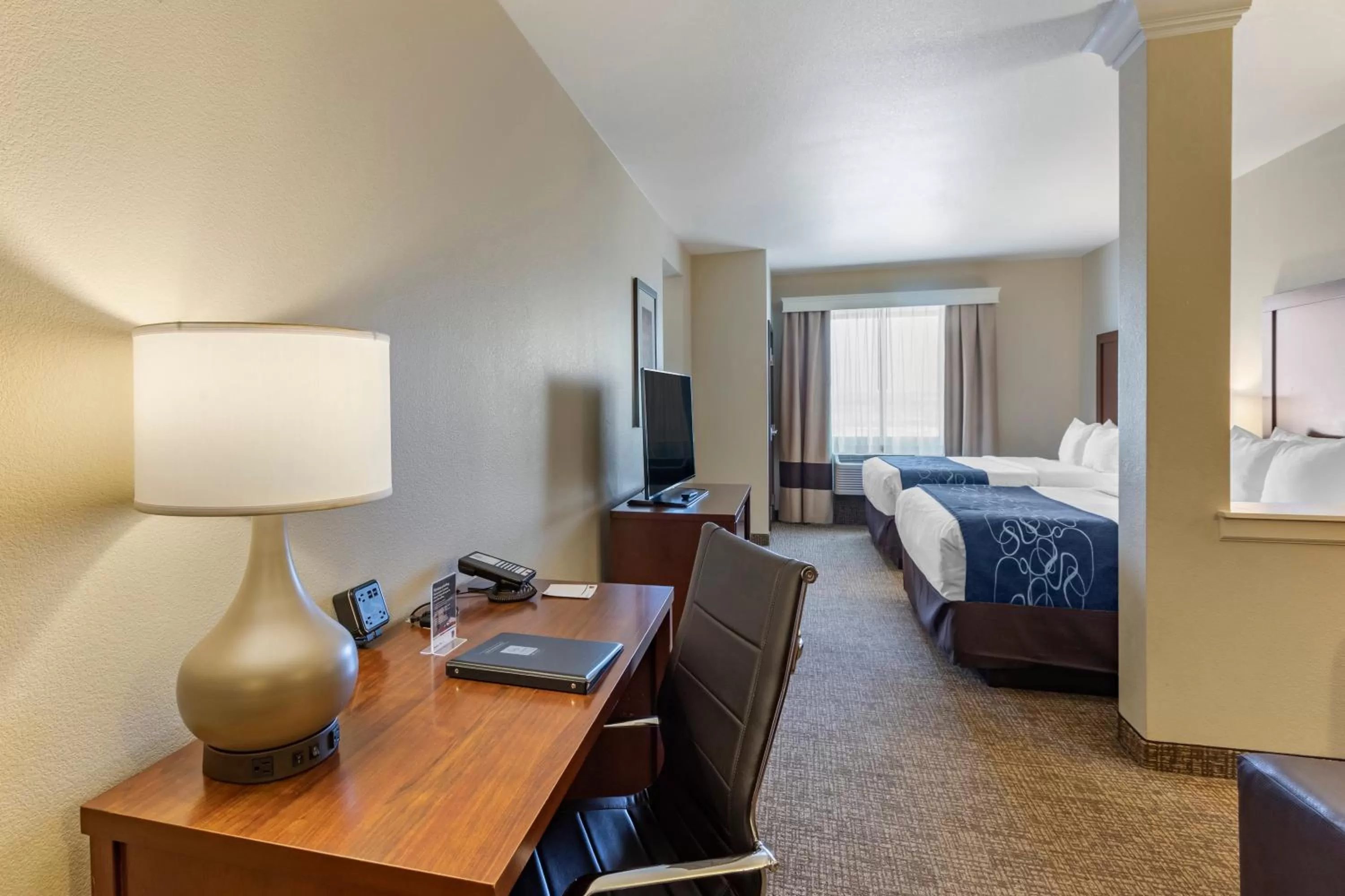 Queen Suite with Two Queen Beds and Sofa Bed - Non-Smoking in Comfort Suites Near Denver Downtown