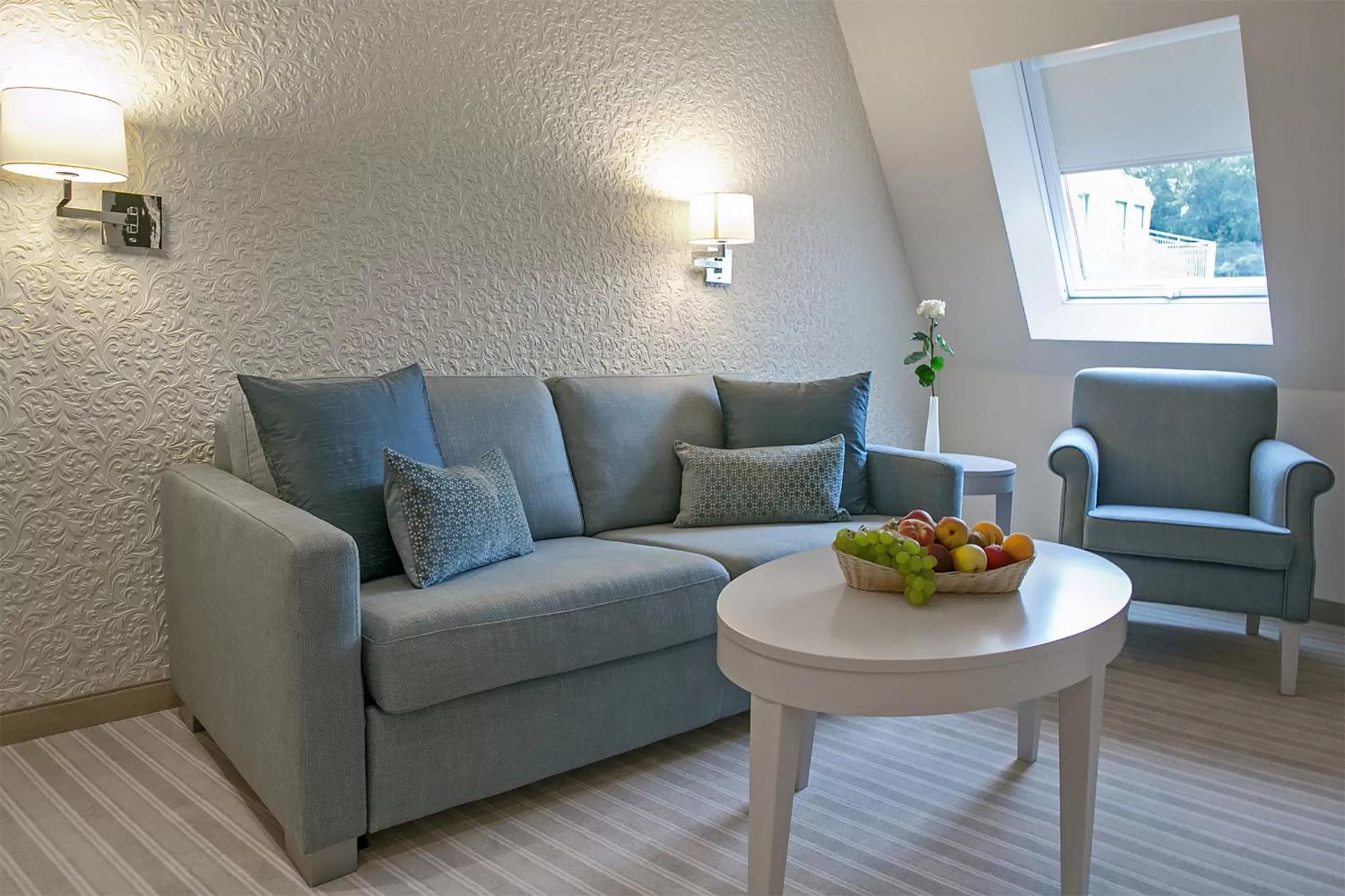 Seating area in Dorint Parkhotel Meißen