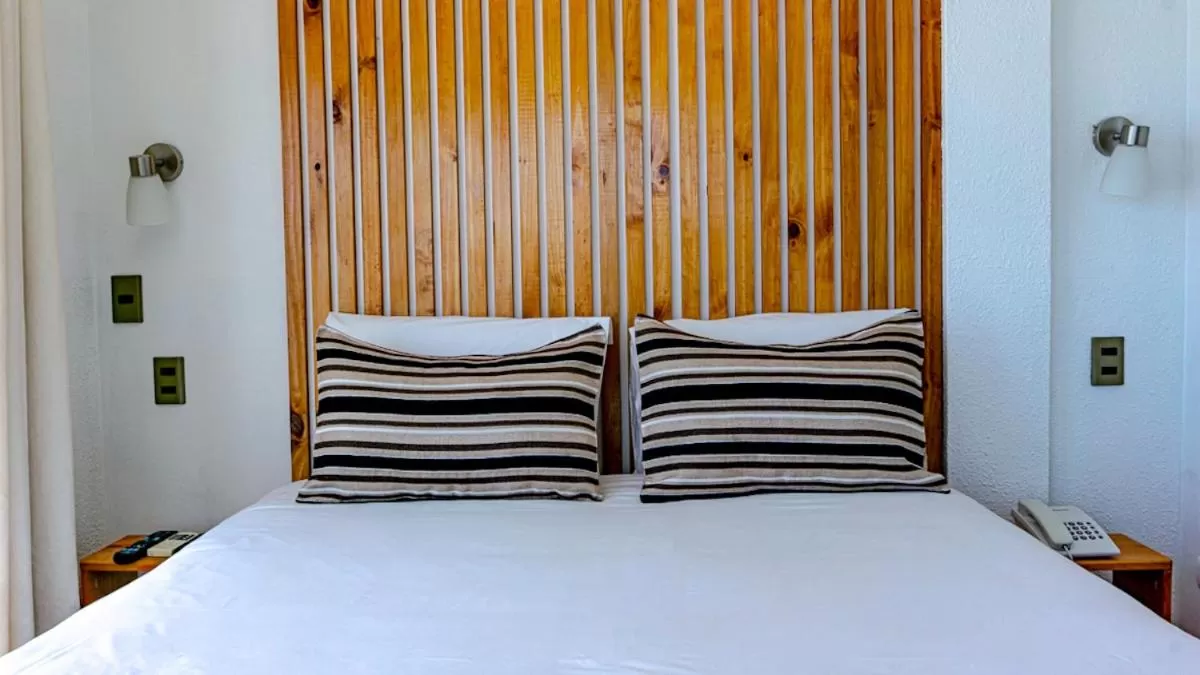 Bed in Dei Templi Apart Hotel