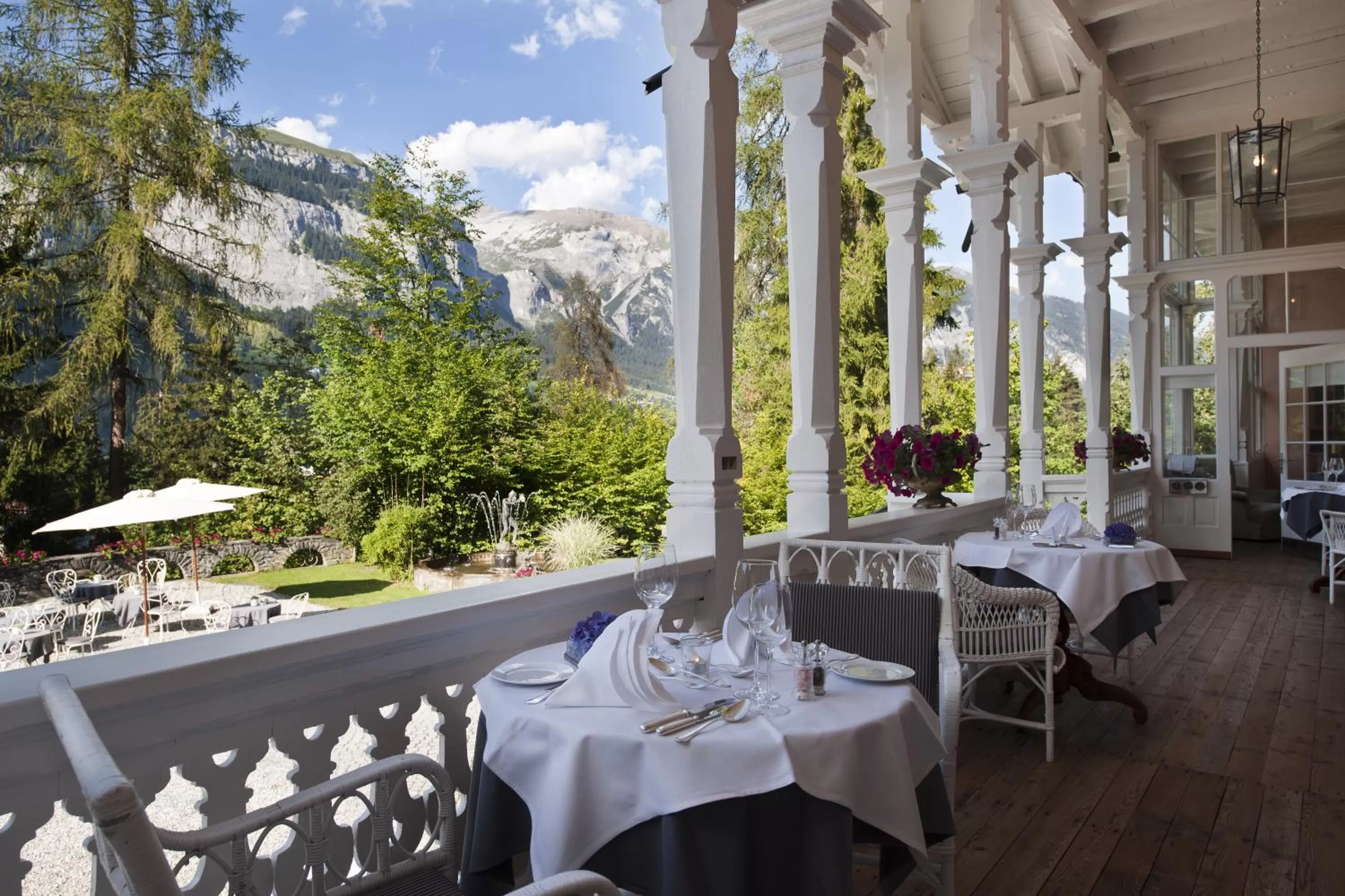 Restaurant/places to eat in Romantik Hotel Schweizerhof & Spa Flims