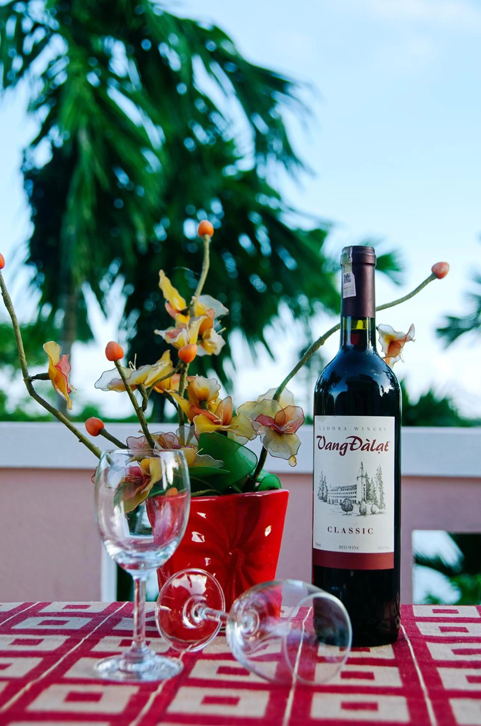 Alcoholic drinks in Thu Bon Riverside Homestay