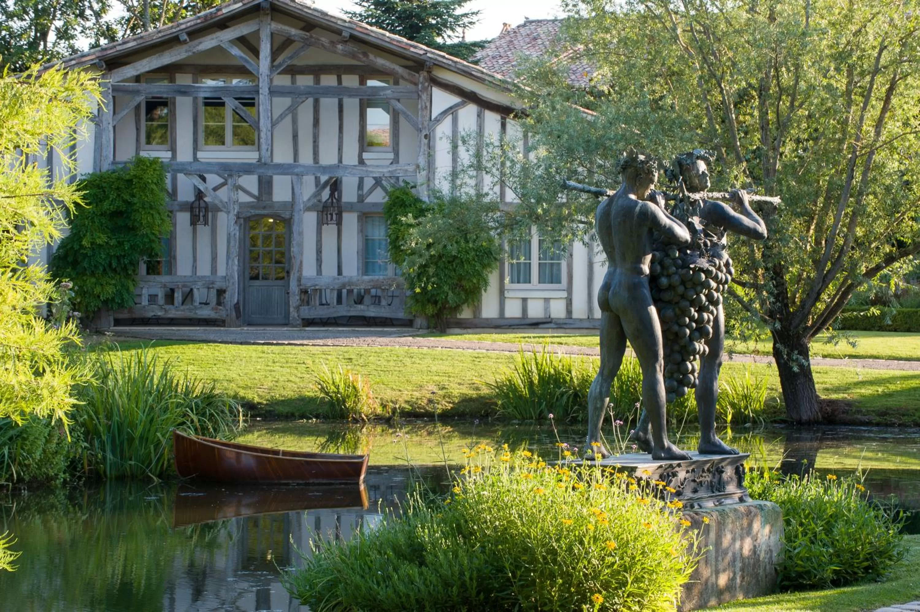 Natural landscape in Les Sources de Caudalie