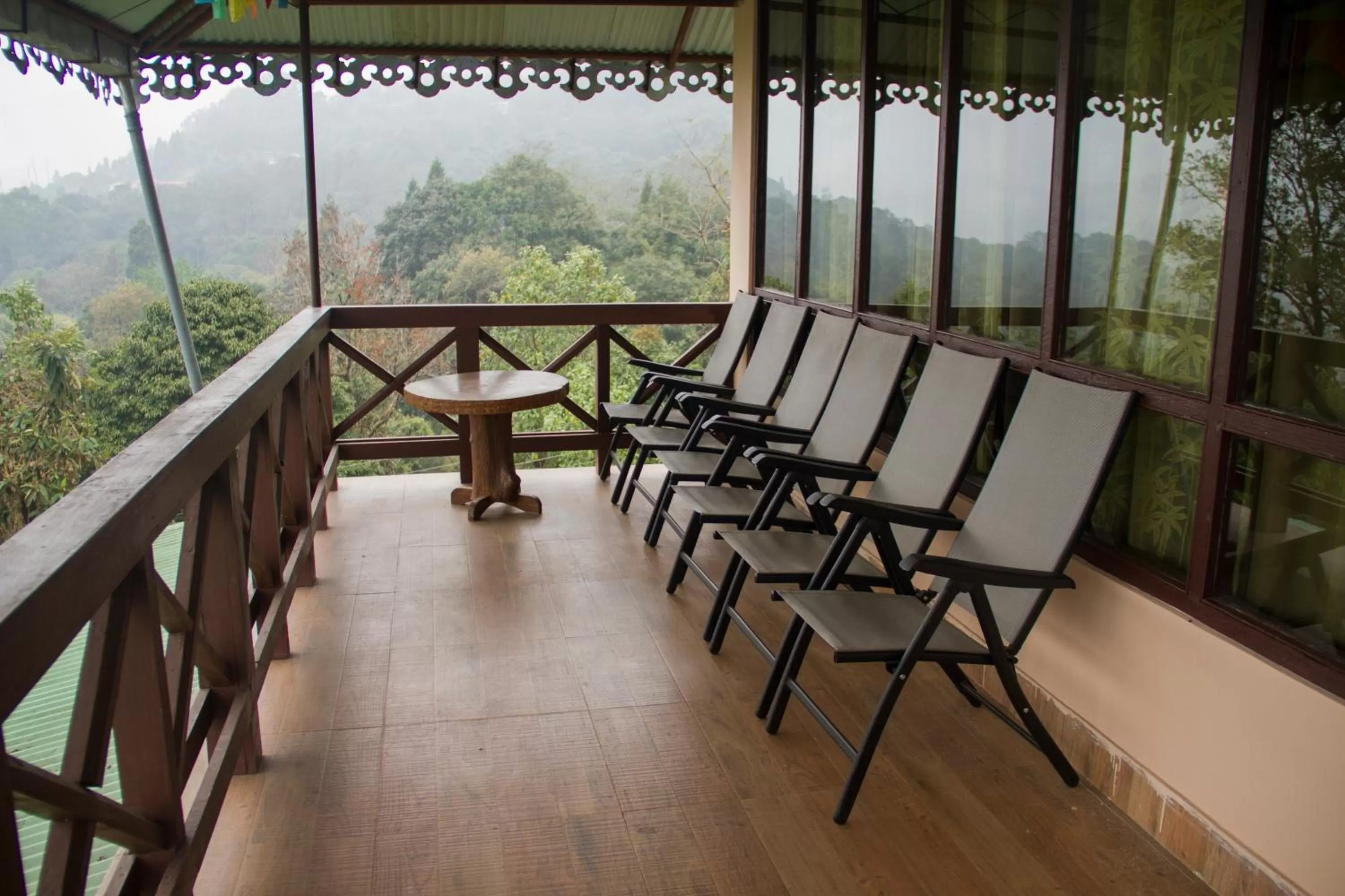 Balcony/Terrace in The Barfung Retreat