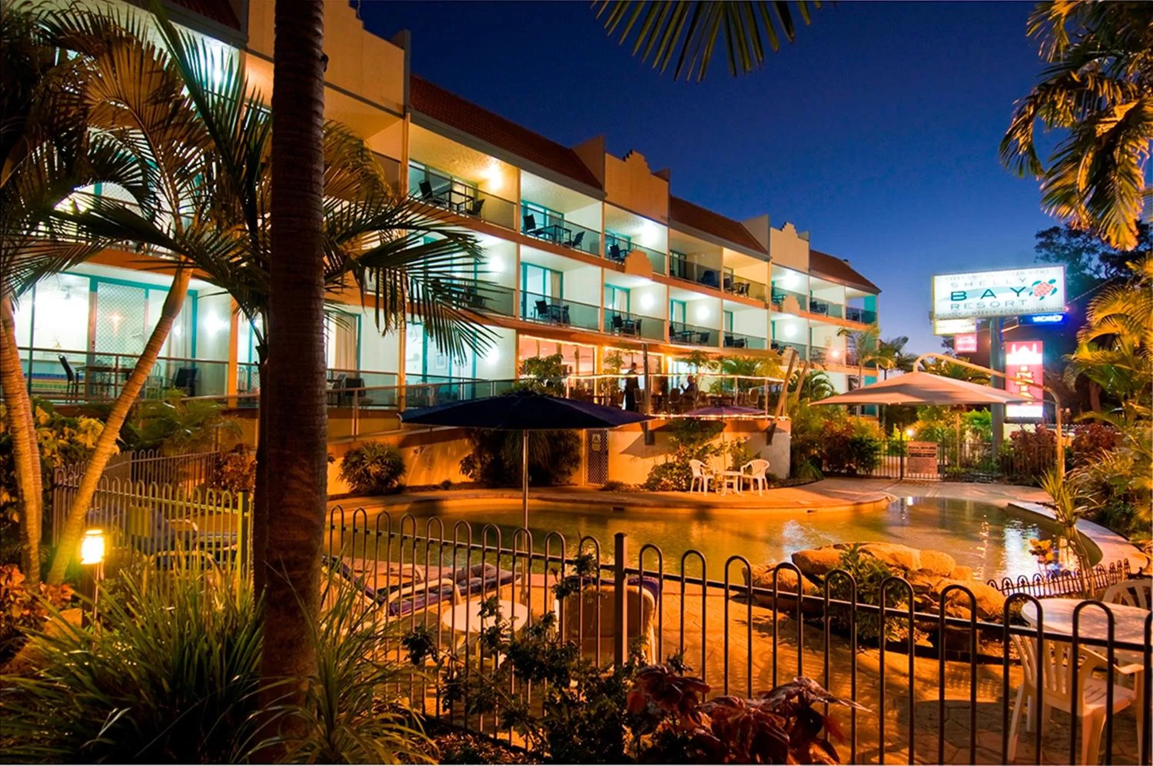 Facade/entrance in Shelly Bay Resort