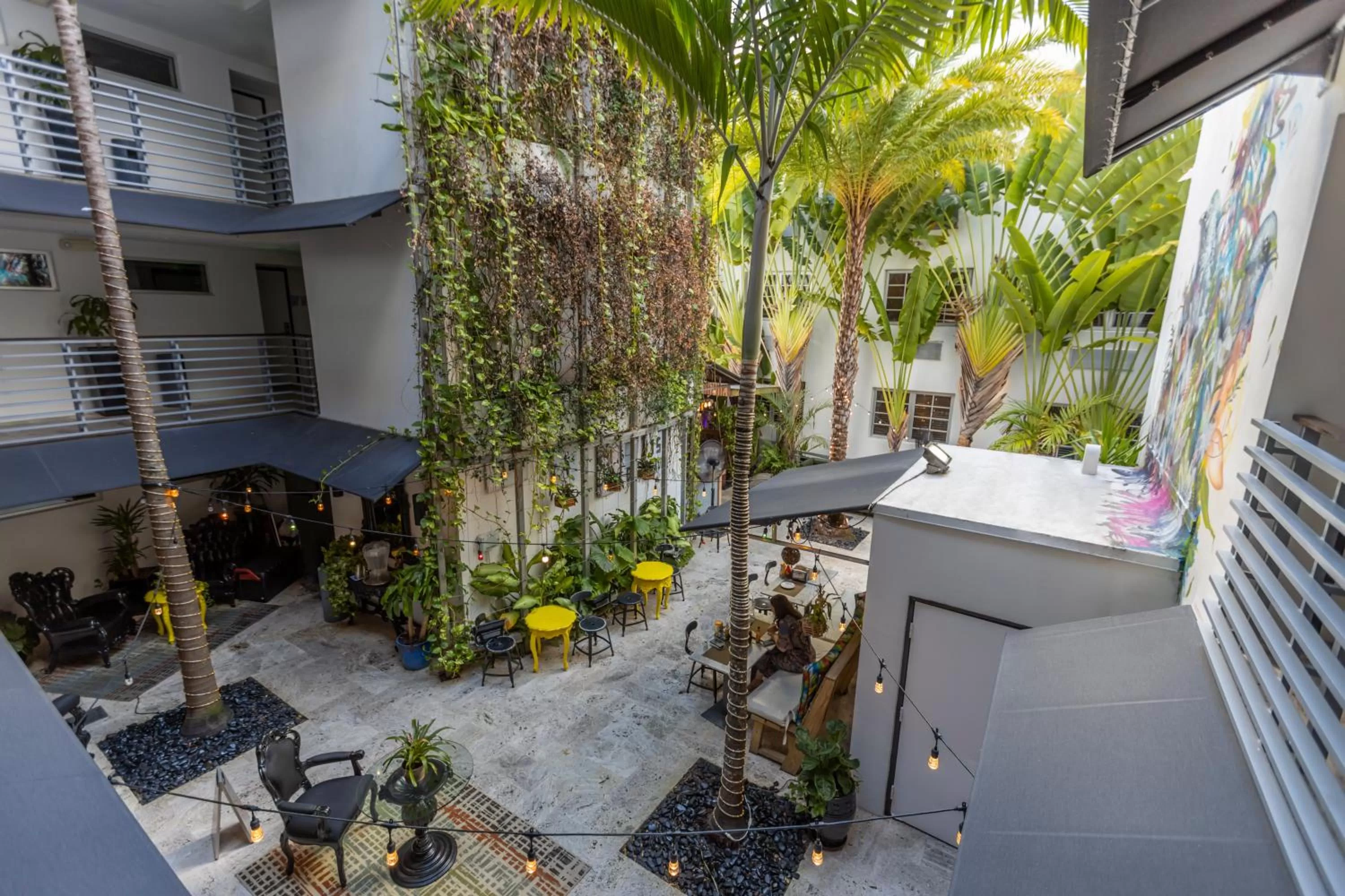 Patio in Riviera Suites