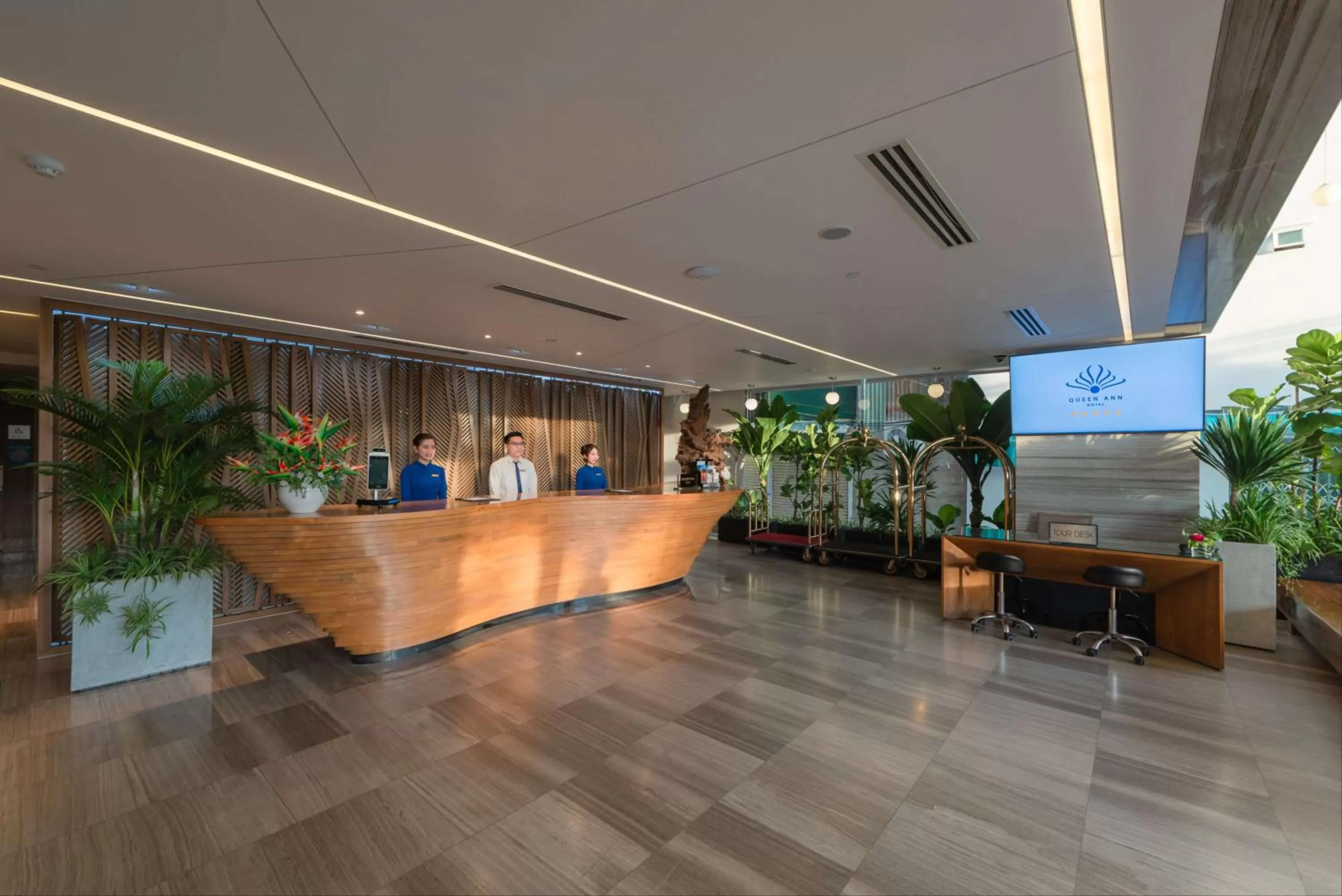 Lobby or reception in Queen Ann Nha Trang Hotel