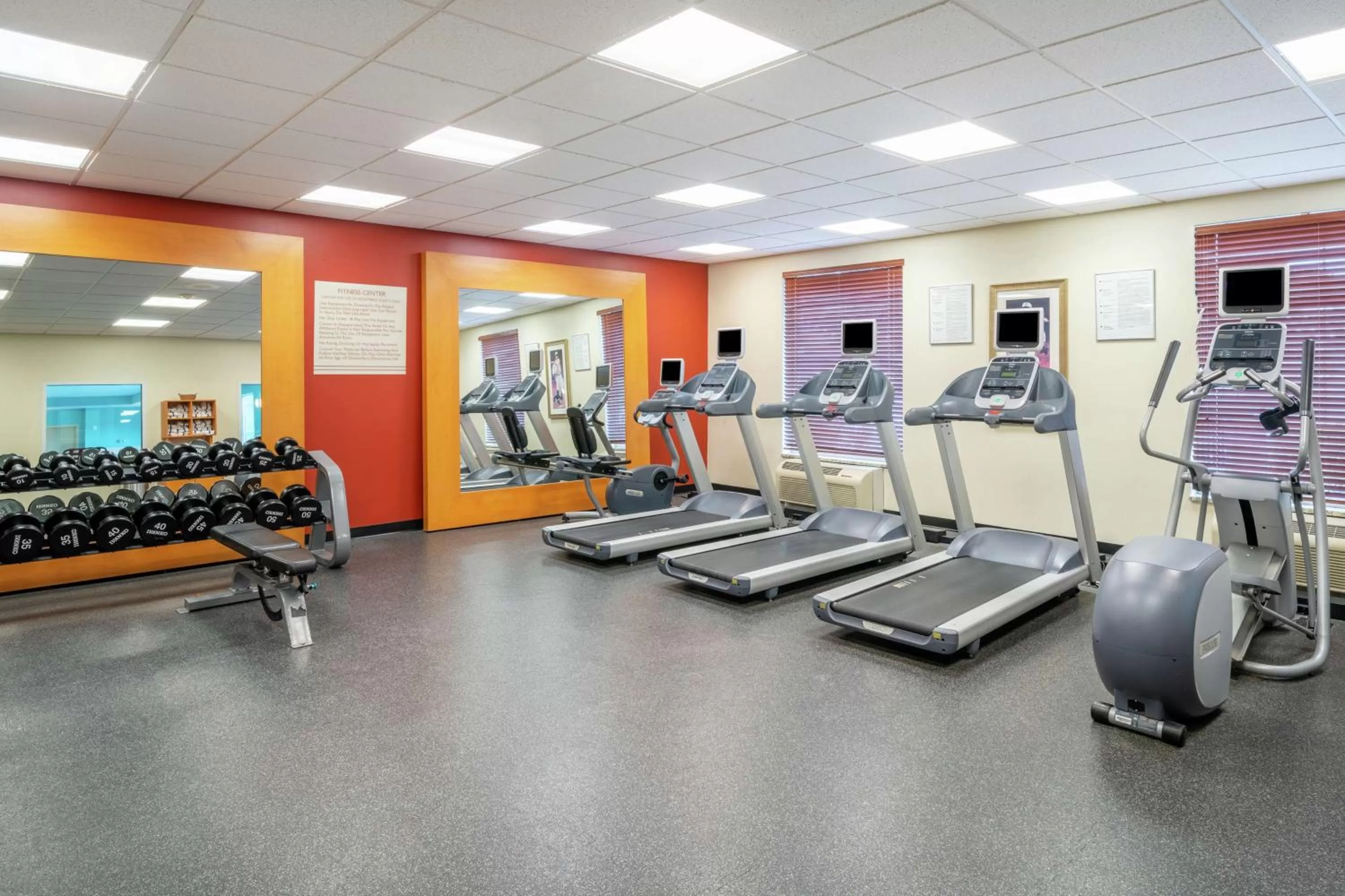Fitness centre/facilities in Hilton Garden Inn Morgantown