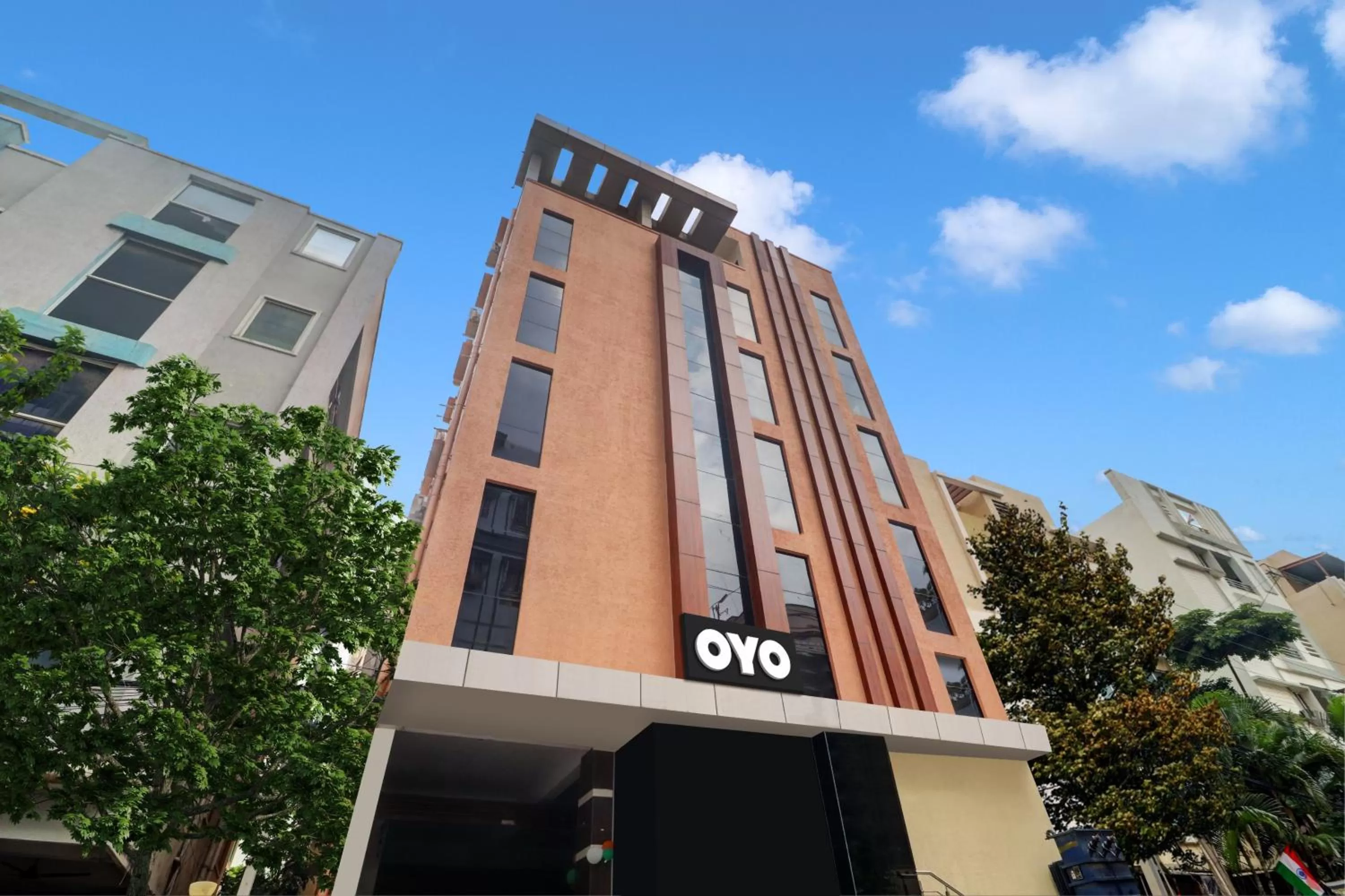 Facade/entrance, Property Building in Super OYO Collection O Halcyon Madhapur