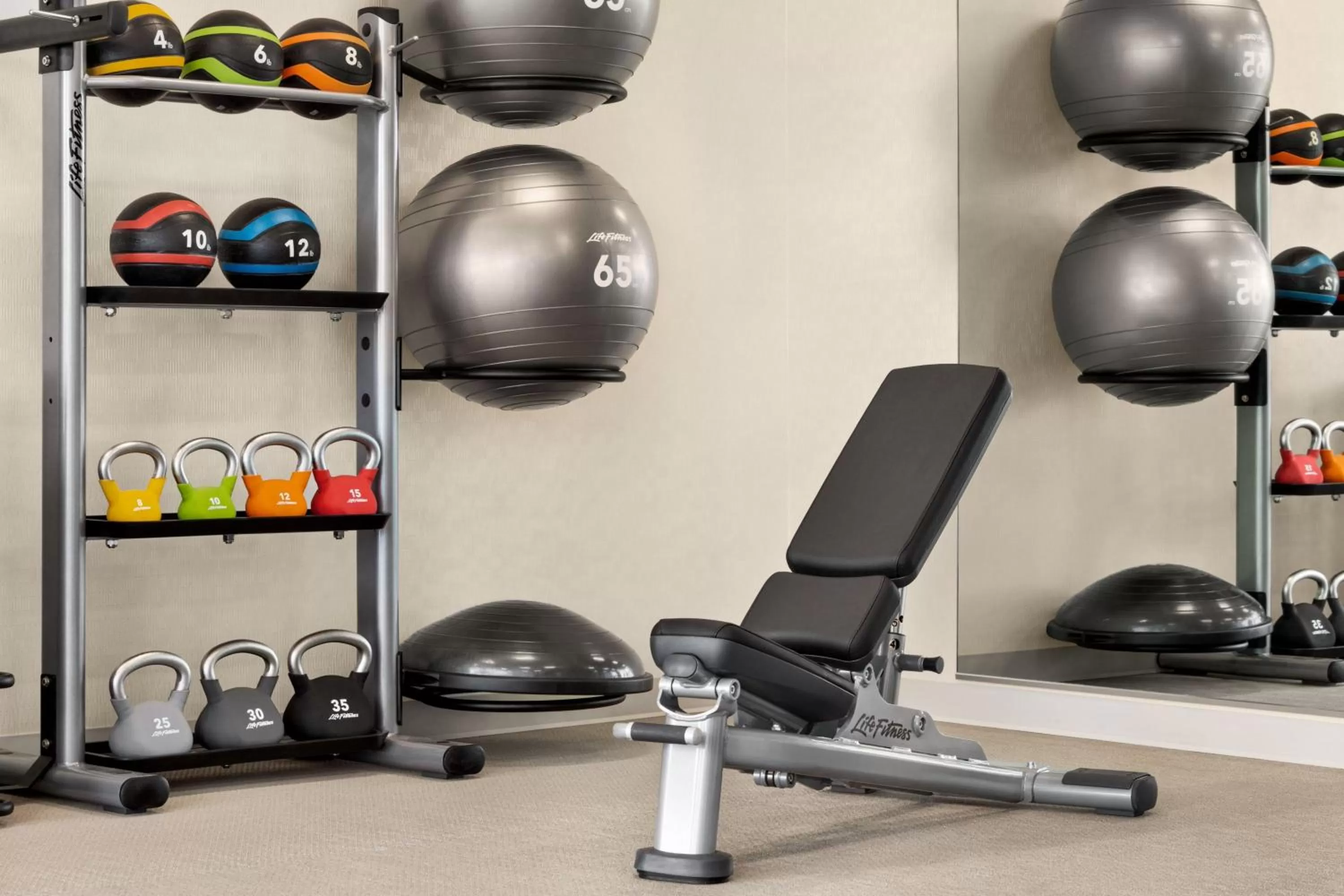 Fitness centre/facilities in SpringHill Suites by Marriott Camp Hill