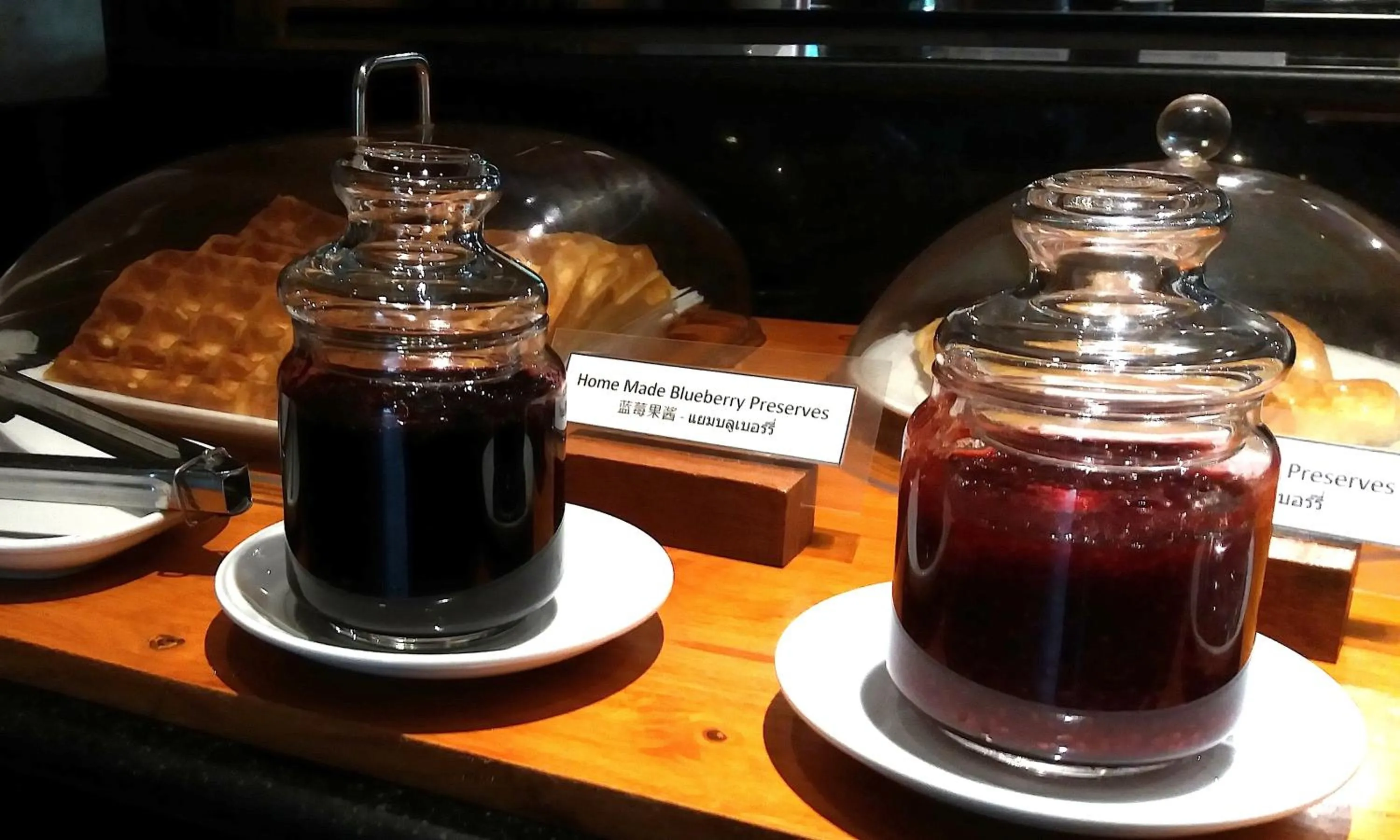 Buffet breakfast in Pacific Club Resort