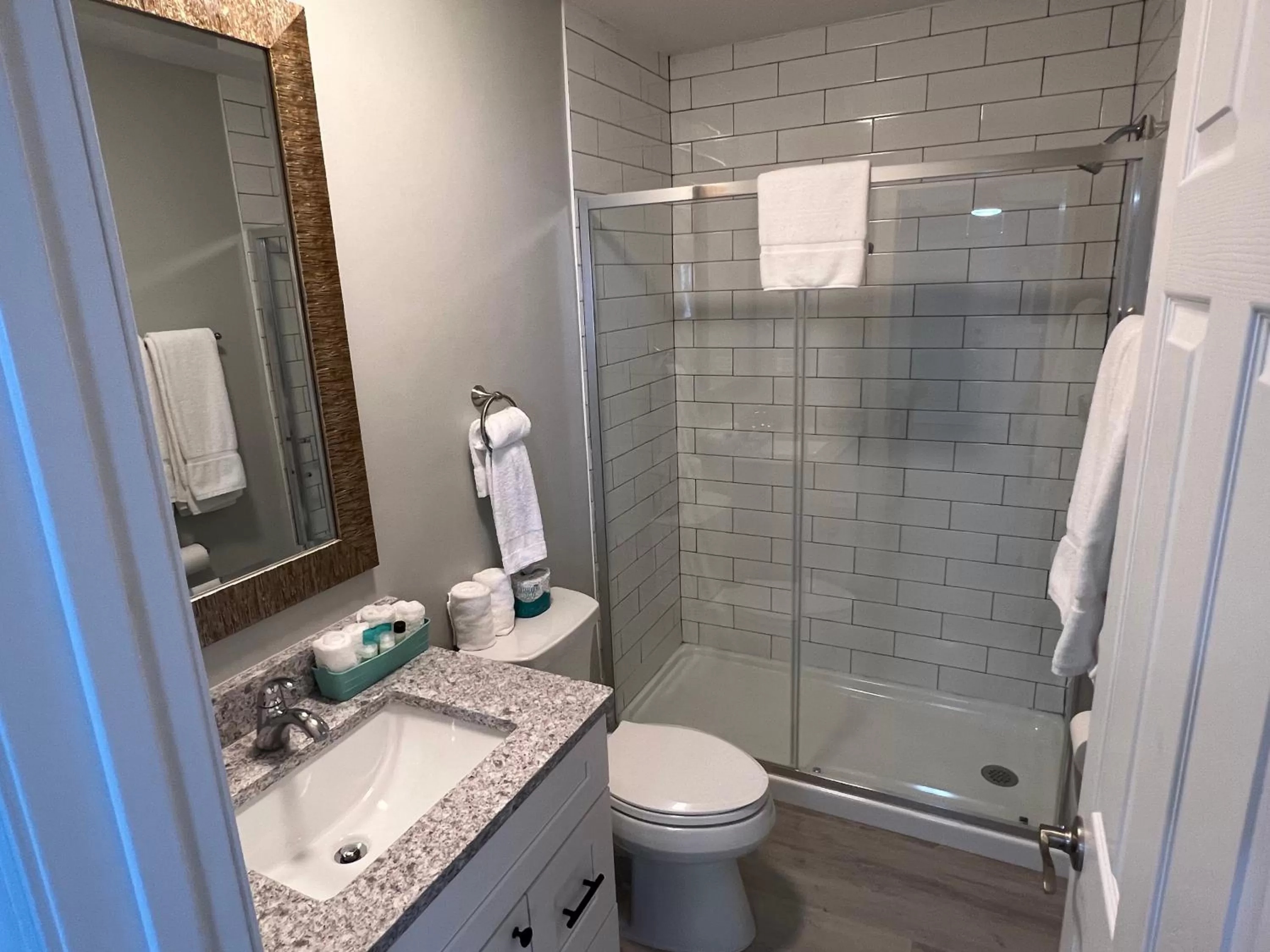 Shower in Marco Island Lakeside Inn