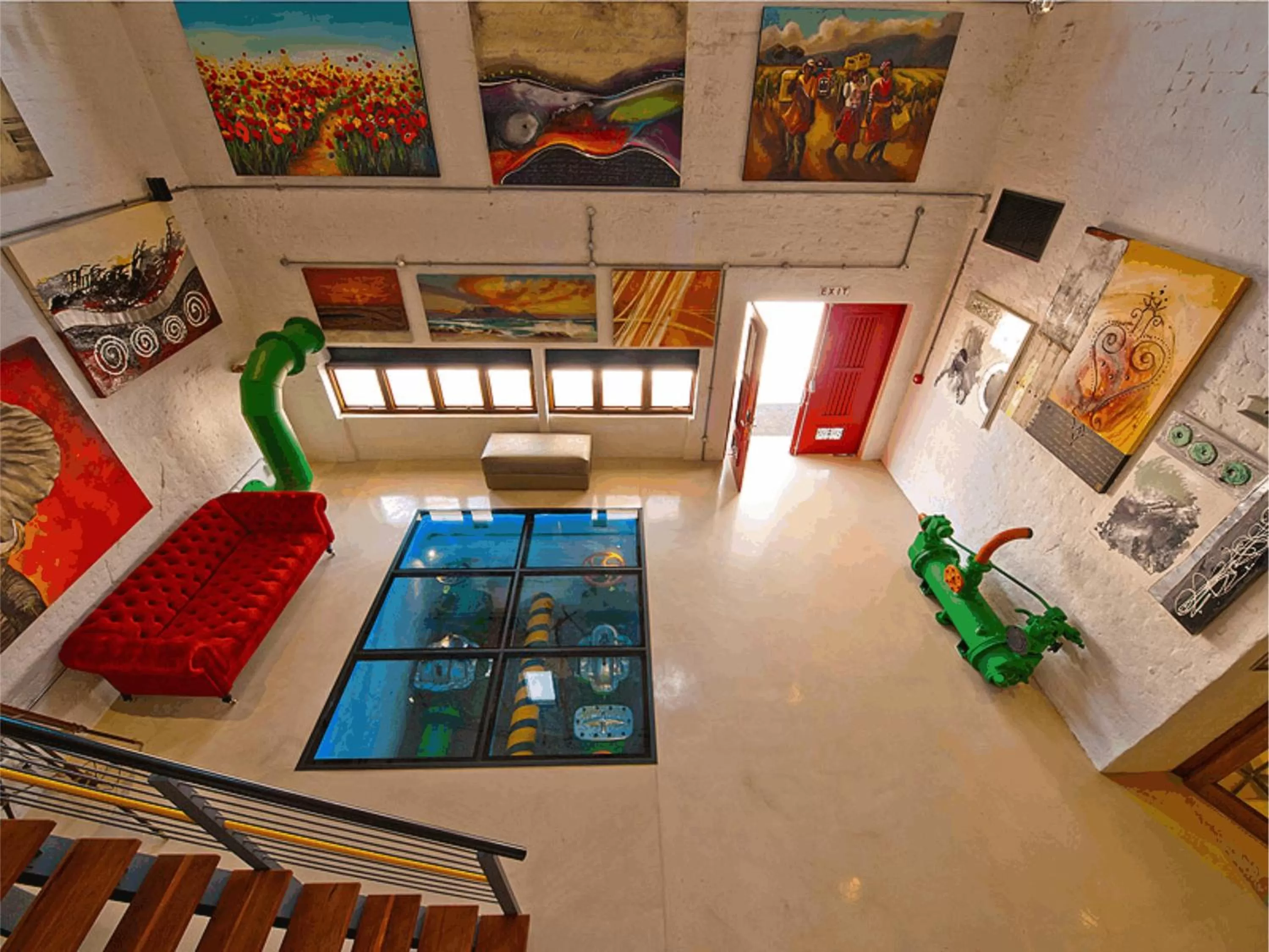 Lobby or reception in Turbine Hotel & Spa