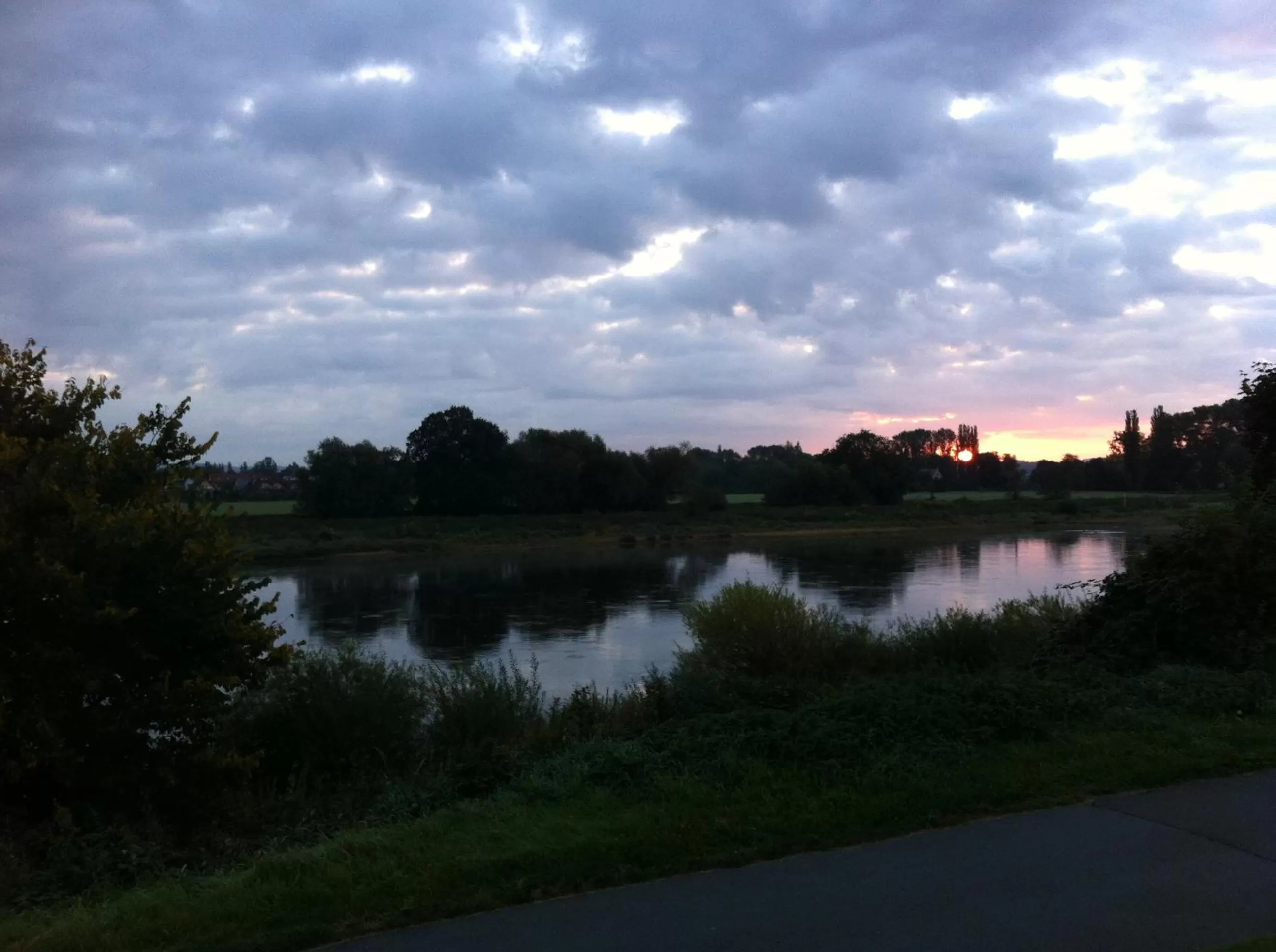 Garden in Pension Villa Else