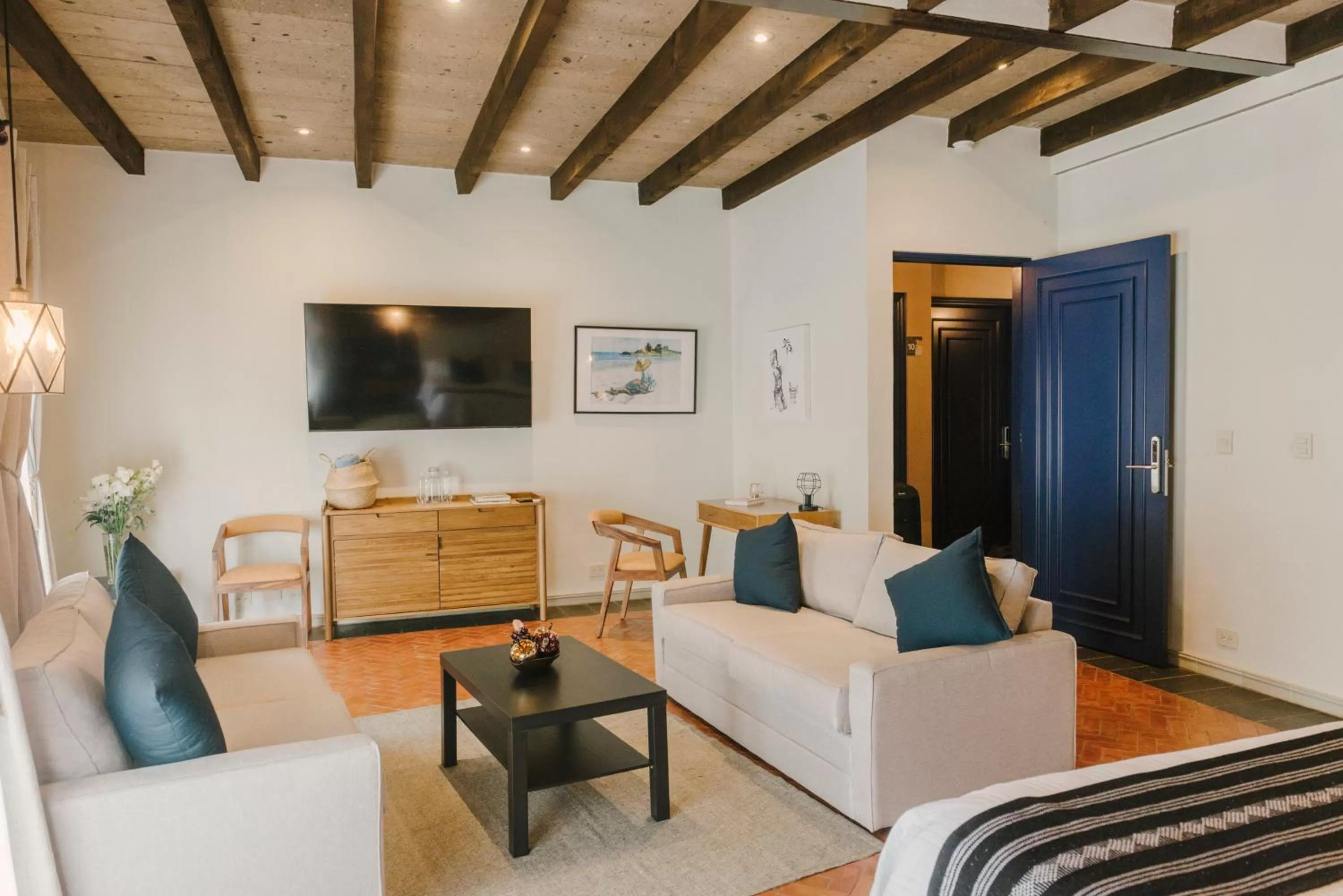 Bed in Agua Santa Hotel Boutique