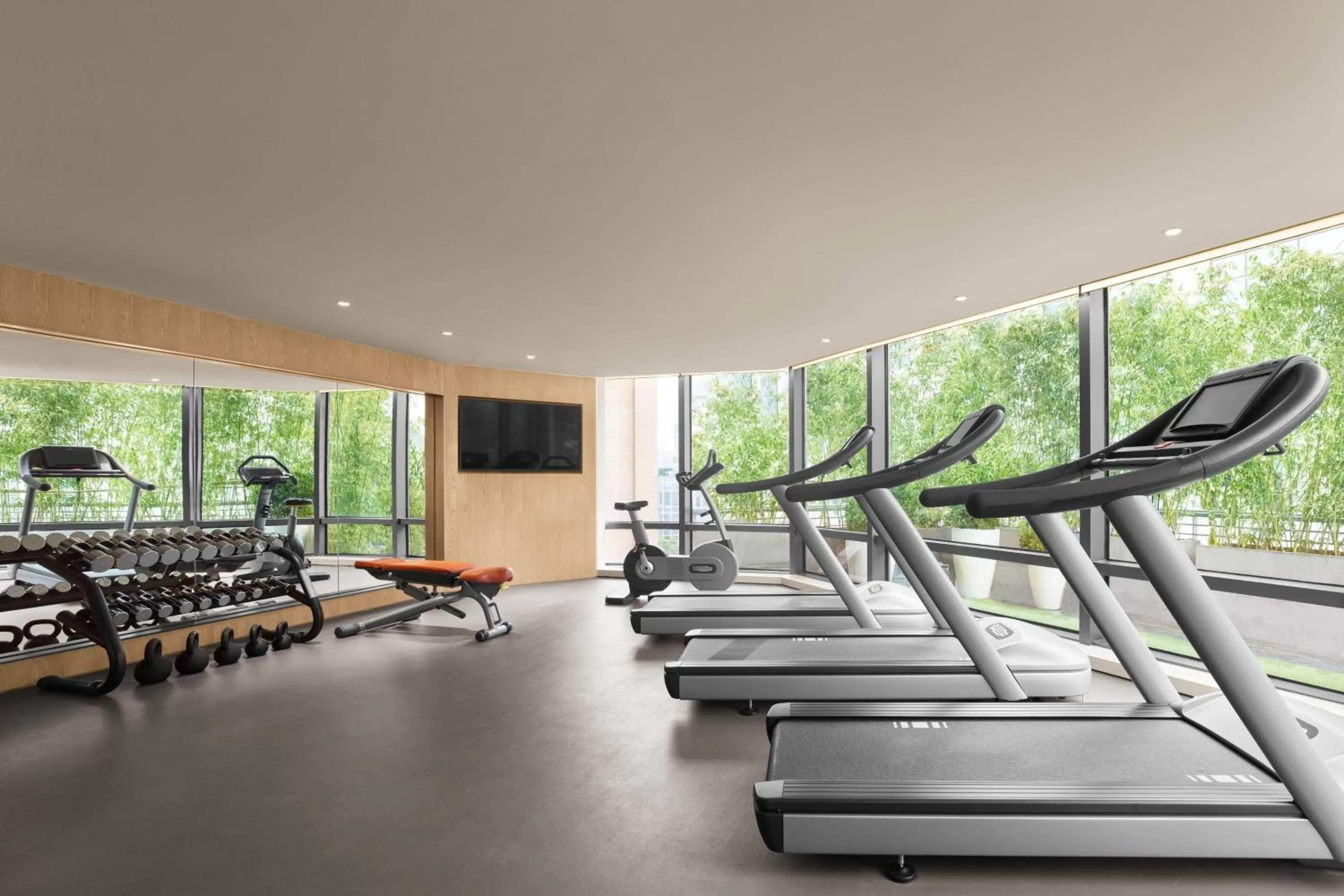 Fitness centre/facilities in The Shanghai EDITION