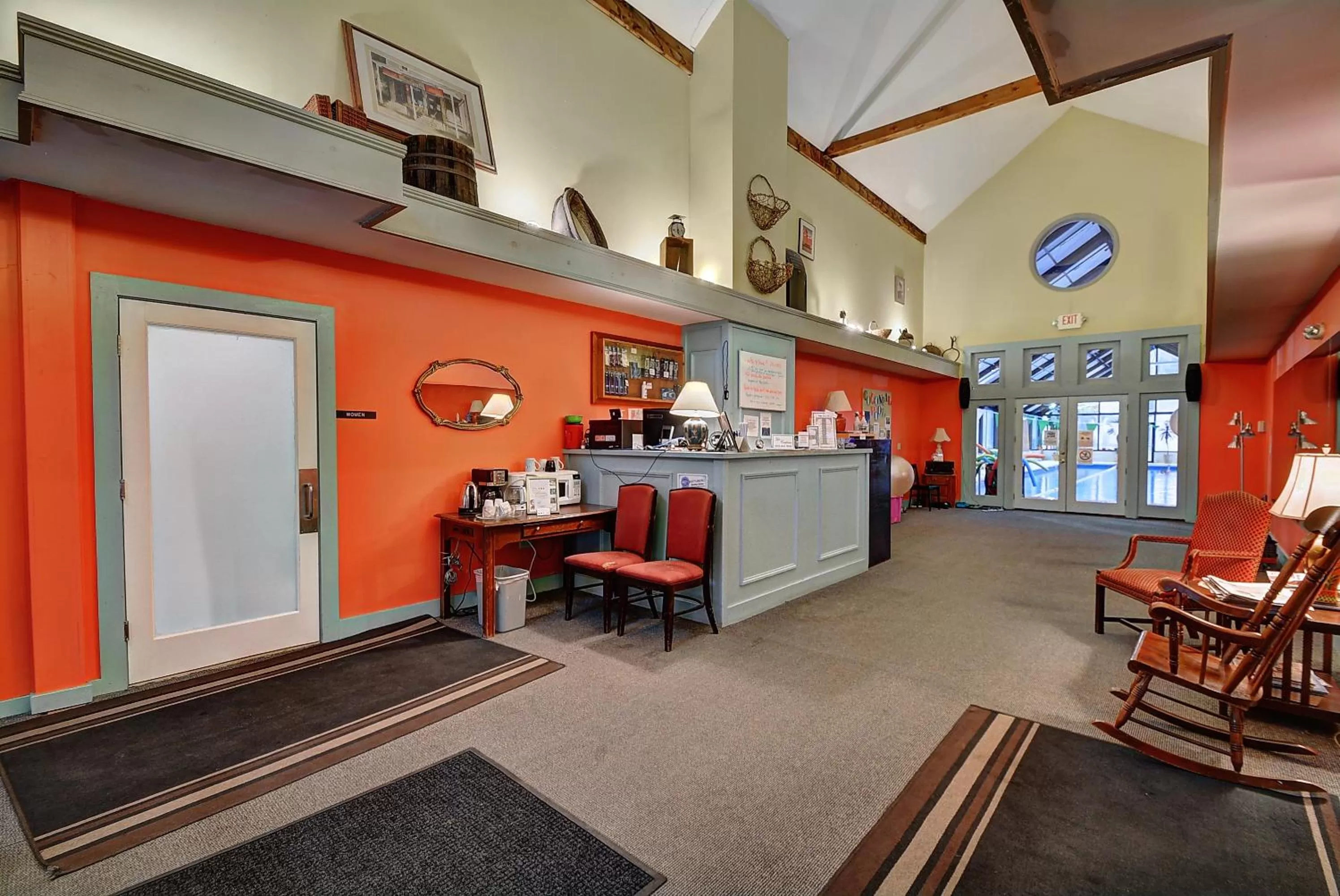 Lobby or reception in Colonial Motel and Spa