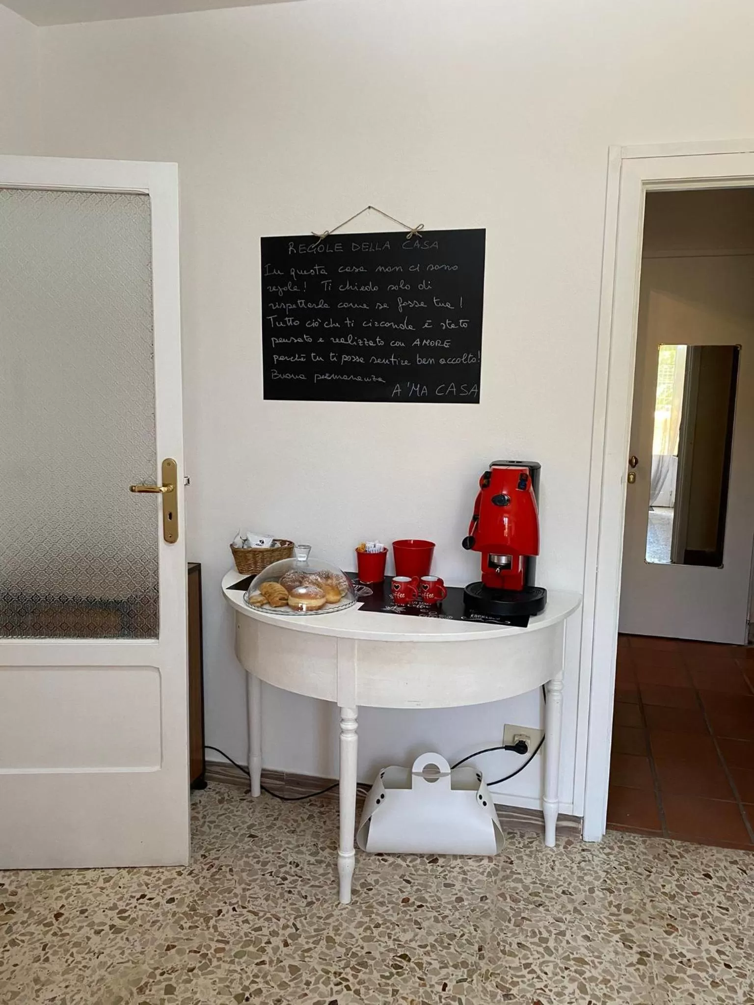 Coffee/tea facilities in A'MA CASA